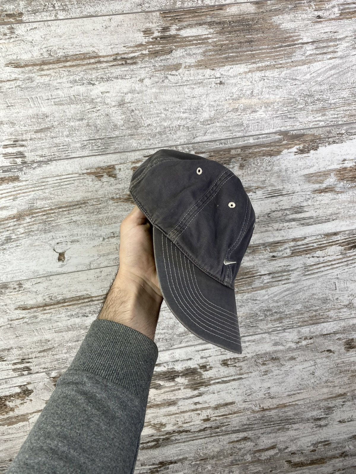 Nike × Vintage Mens Vintage Nike big logo hats cap hat y2k rare swoosh acg Size ONE SIZE - 3 Thumbnail