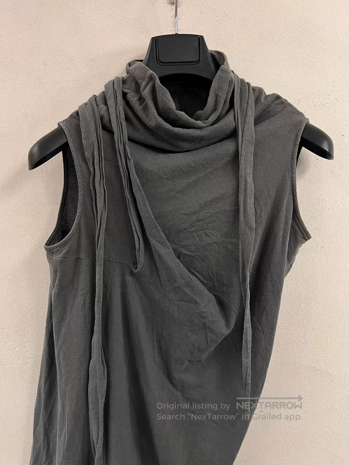 Rick Owens Rick Owens Unique Design Sleeveless Top. Size US XS / EU 42 / 0 - 4 Thumbnail