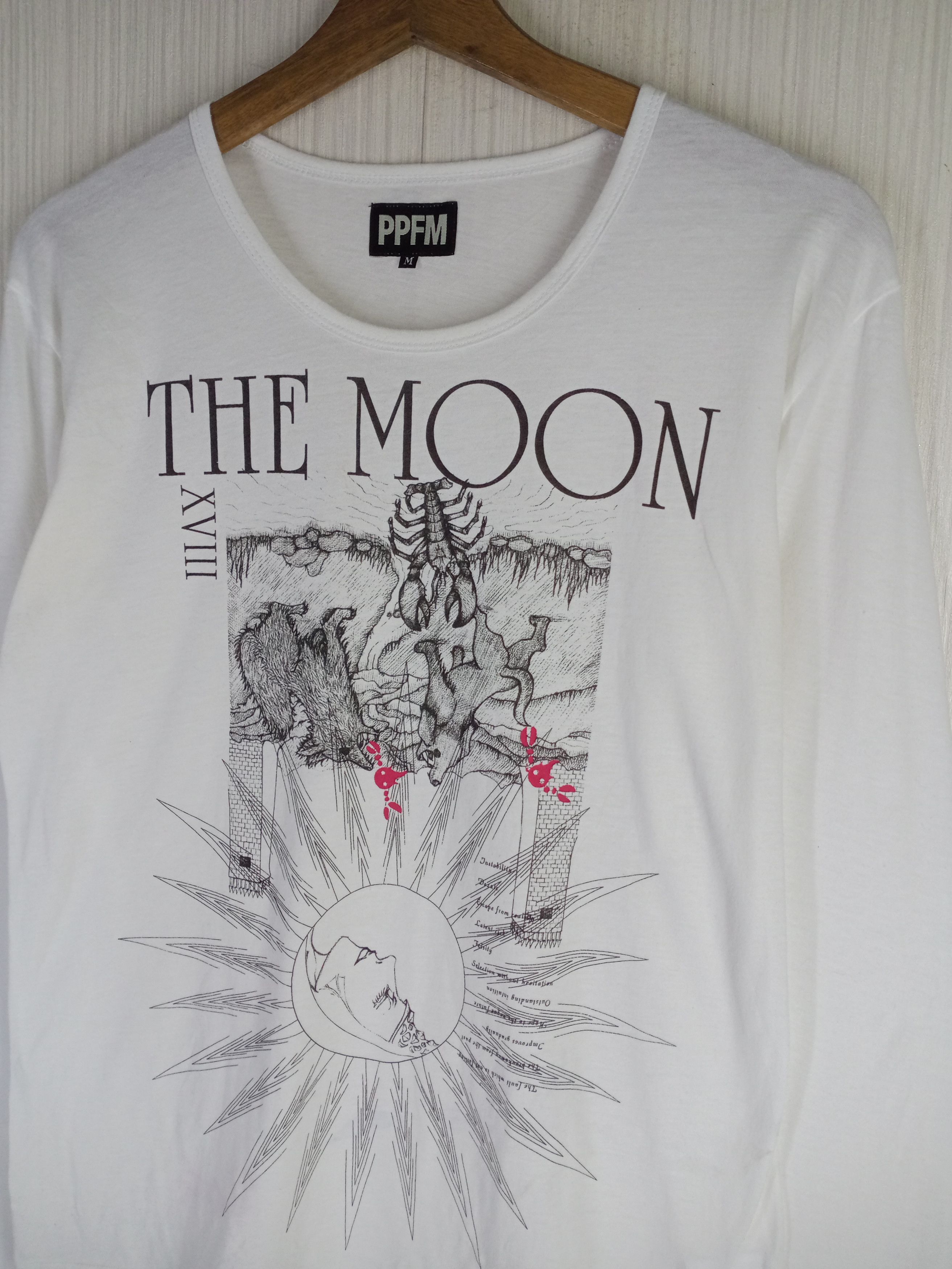 PPFM Rare Vintage PPFM The Moon Long Sleeve Tshirt Size US M / EU 48-50 / 2 - 2 Thumbnail