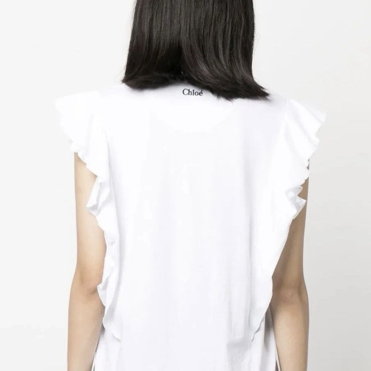 Chloe NWT Chloe White Top Size XS / US 0-2 / IT 36-38 - 9 Thumbnail