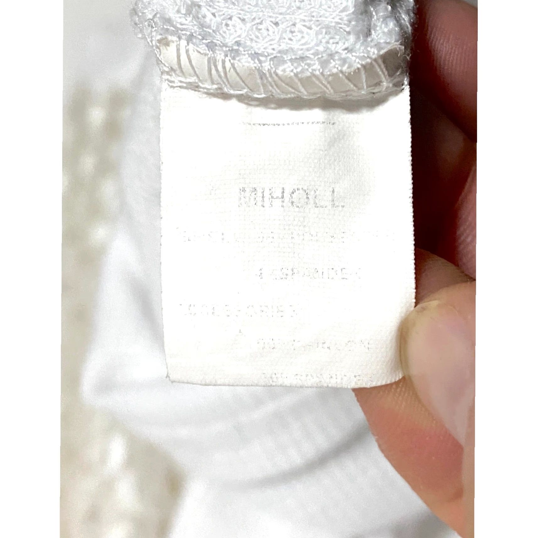 Vintage Miholl Waffle Knit Blouse Womens XL Lace Balloon Sleeve Eyelet Angelcore Boho Shirt Angelcore Womens XL White Size XL / US 12-14 / IT 48-50 - 8 Thumbnail