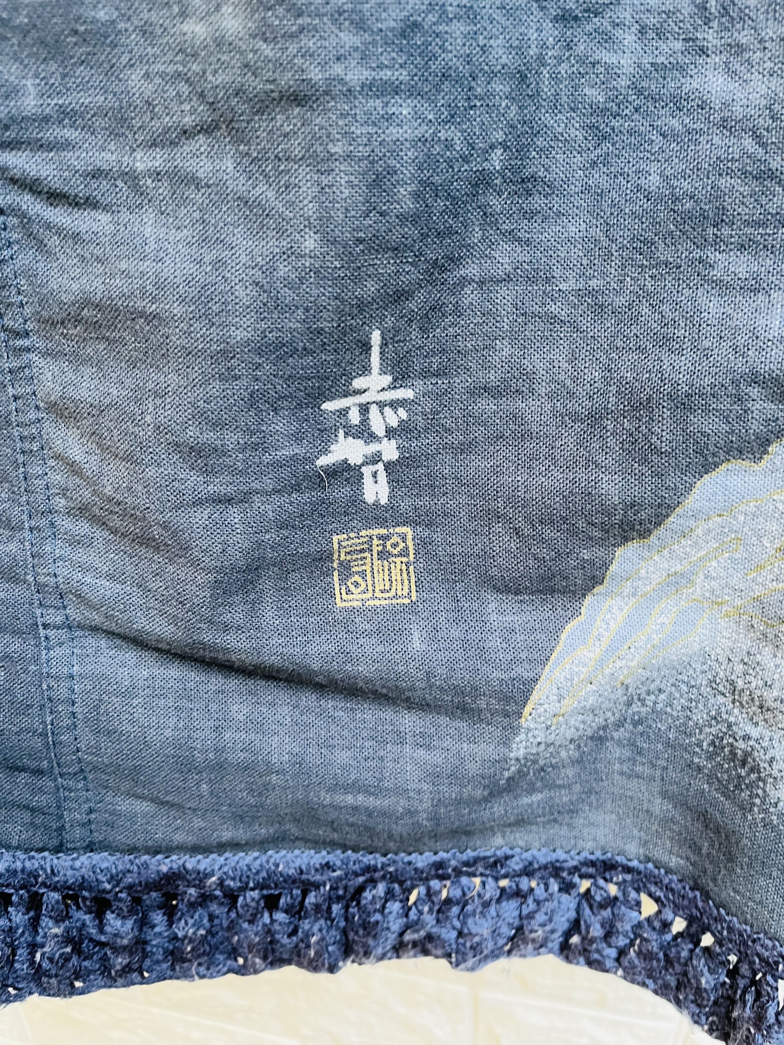 Japanese Brand × Vintage Vintage Eagle Fighting Yakuza Japanes Designer Fashion Style Size US XL / EU 56 / 4 - 7 Thumbnail