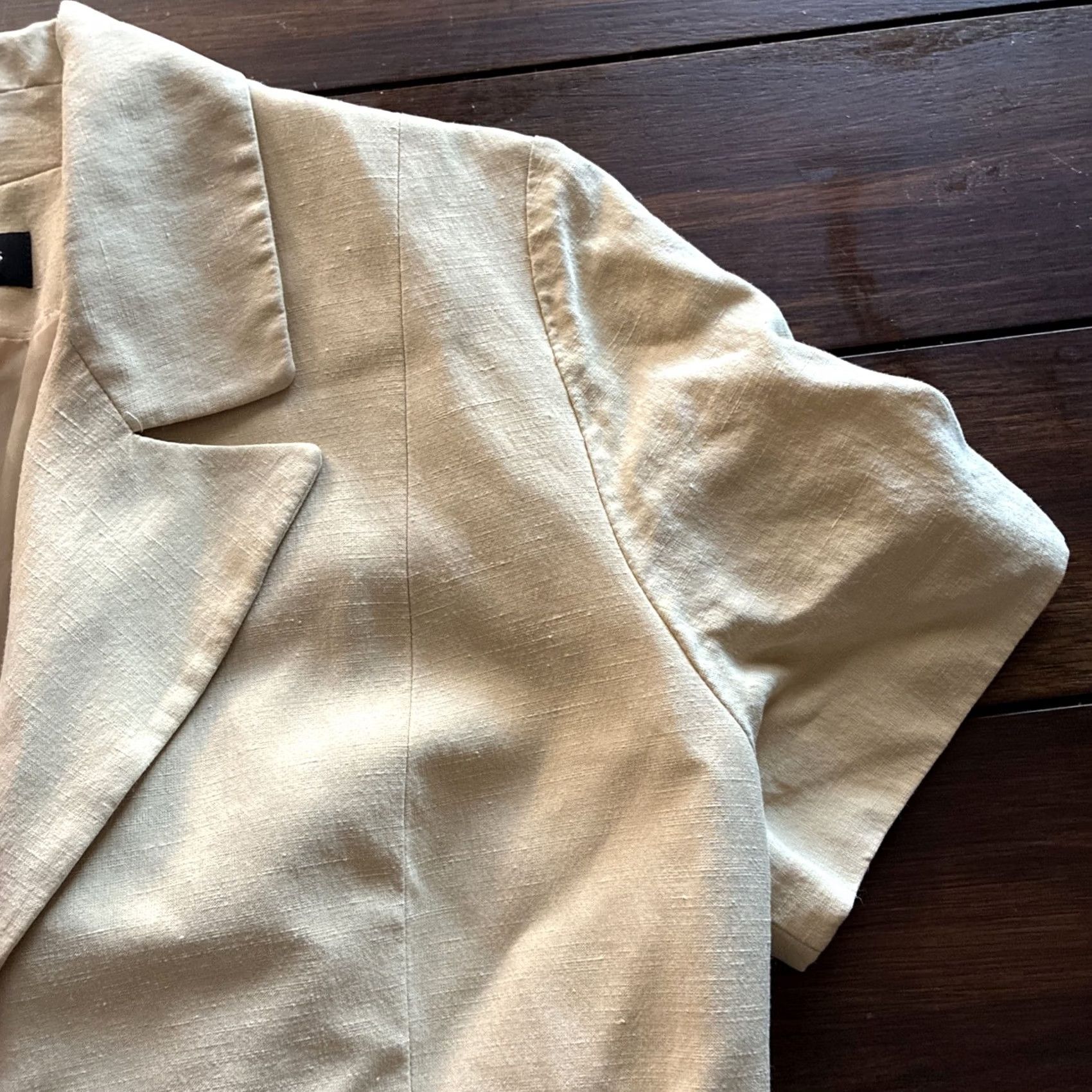 Jones New York Jones New York Shift Wrap Dress - Neutral Tan Size M / US 6-8 / IT 42-44 - 4 Thumbnail