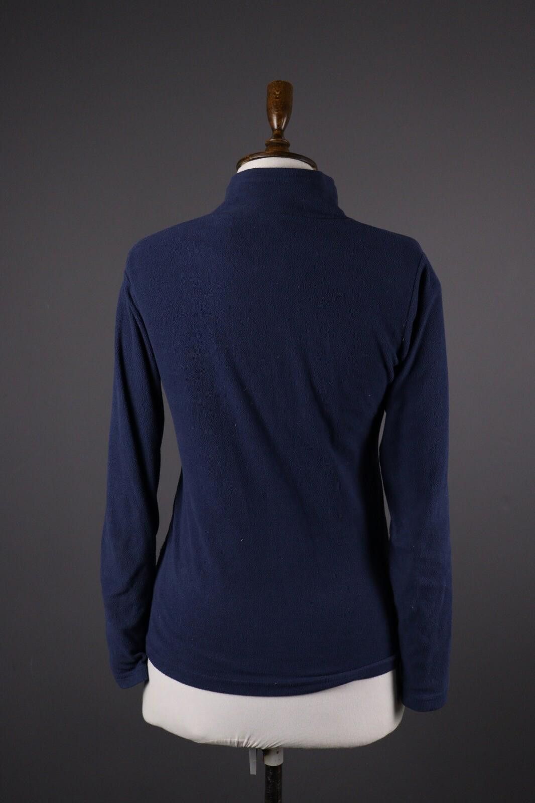 Designer Kari Traa Blue Full Zip Fleece Sweater Size S Size S / US 4 / IT 40 - 9 Thumbnail