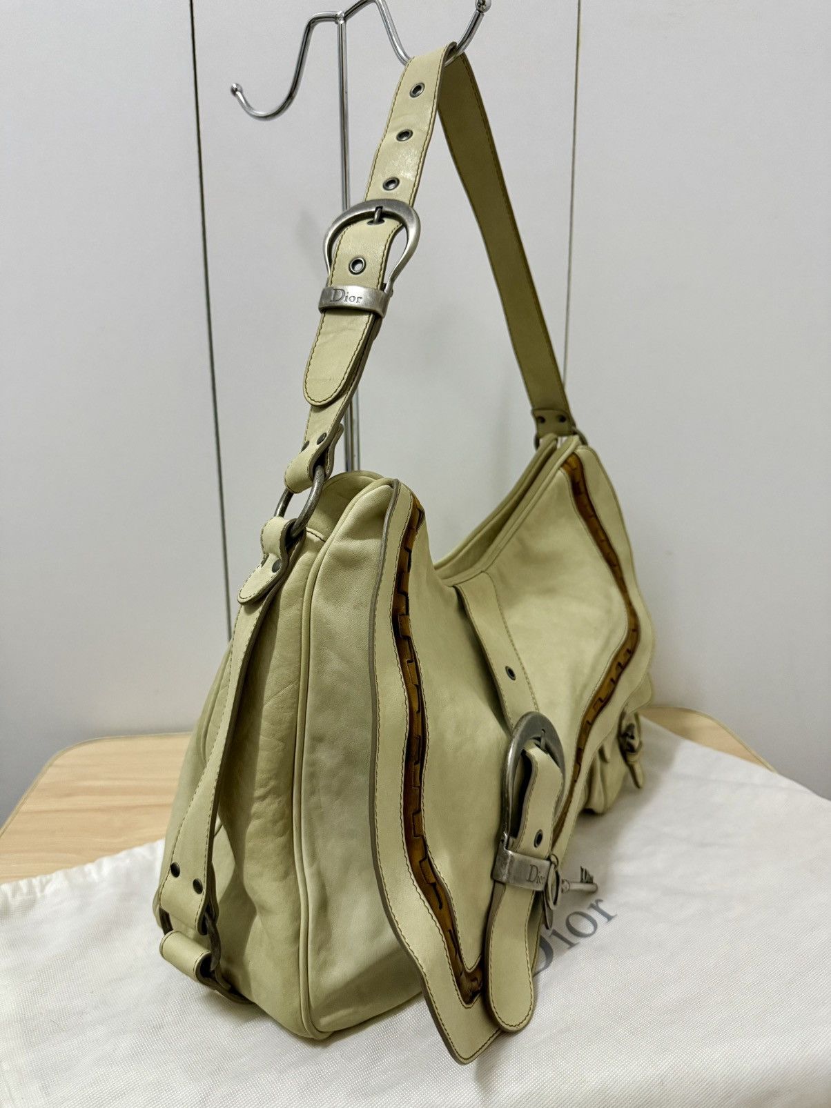 Dior 2007 Christian Dior gaucho Saddle bag John Galiano Size ONE SIZE - 4 Thumbnail