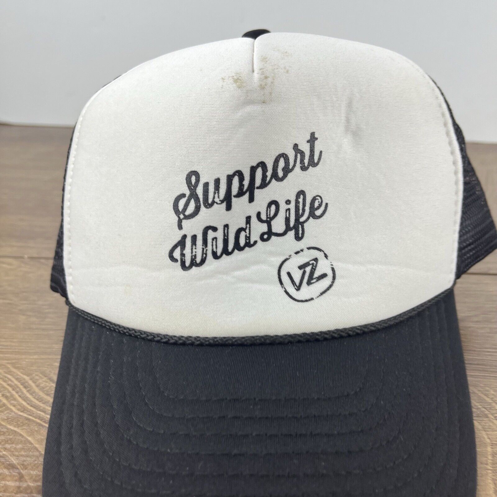 Other Support Wild Life Hat VZ White Cap Hat Adjustable Hat White Size ONE SIZE - 7 Thumbnail