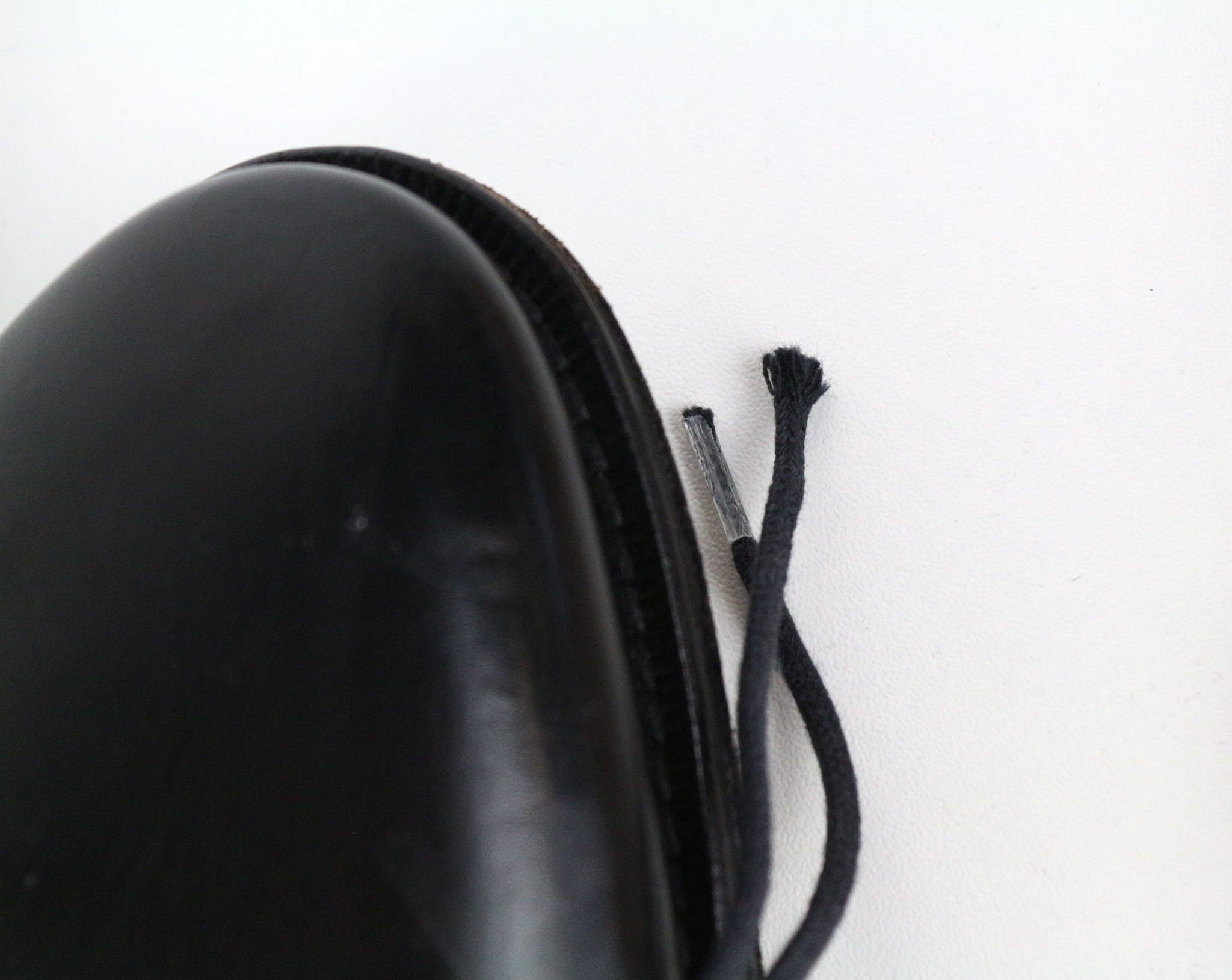 Suitsupply EU42.5 Black Leather Laced Low-Top 72741 Size US 9.5 / EU 42-43 - 18 Thumbnail