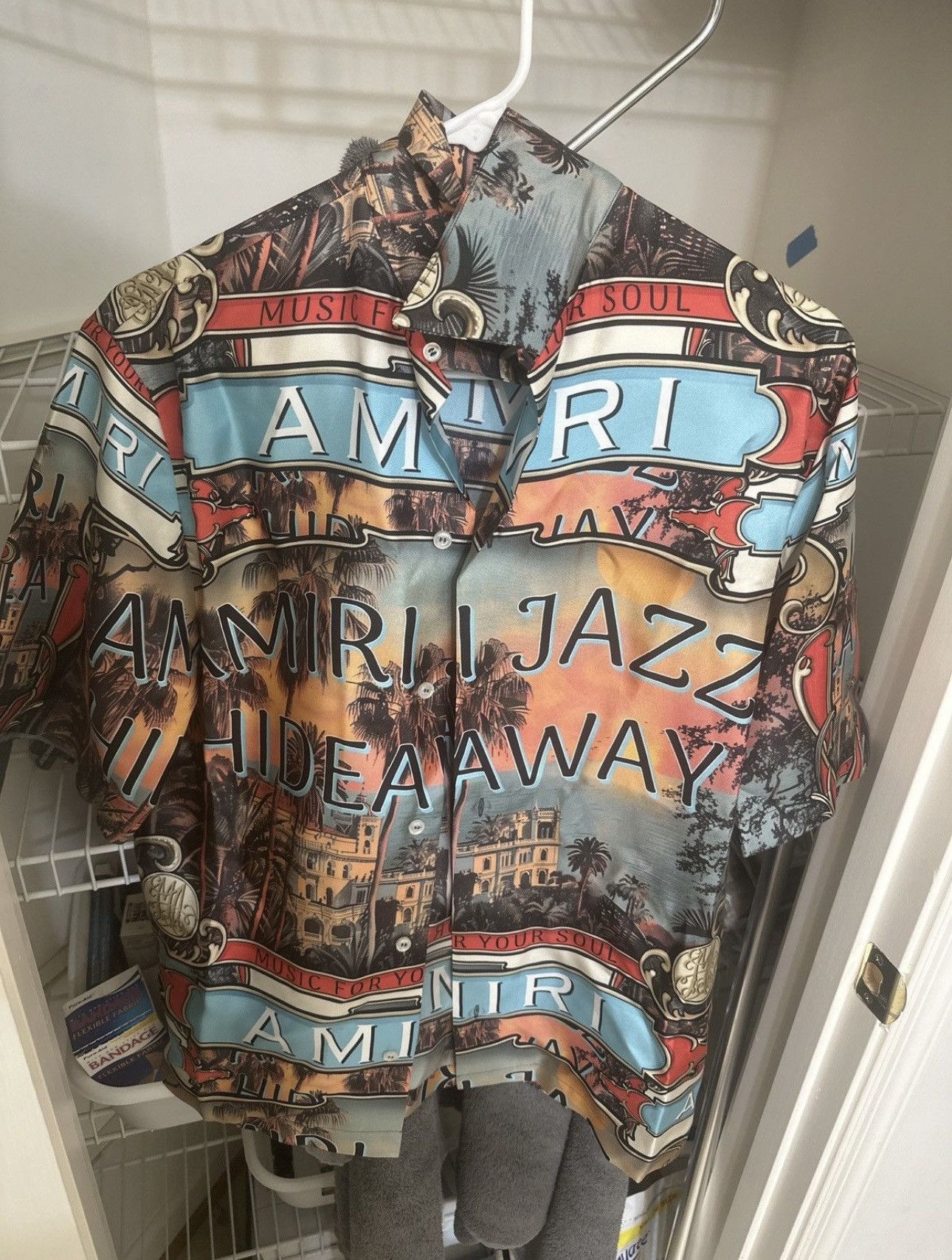 Amiri Amiri jazz summer shirt Size US S / EU 44-46 / 1 - 2 Thumbnail