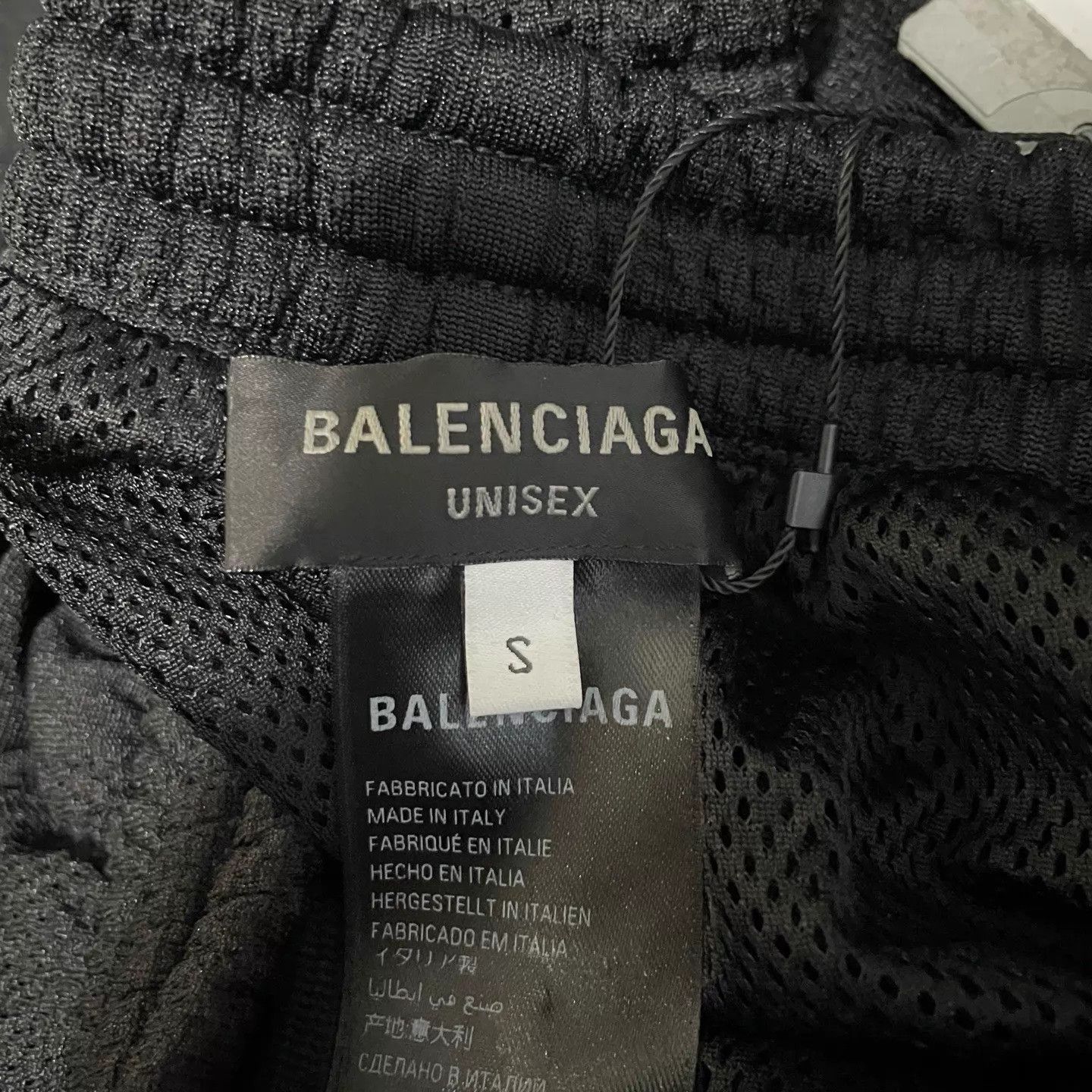 Balenciaga Balenciaga 24F Double Ring Flame Mesh Bball Pants S Size US 29 - 4 Thumbnail