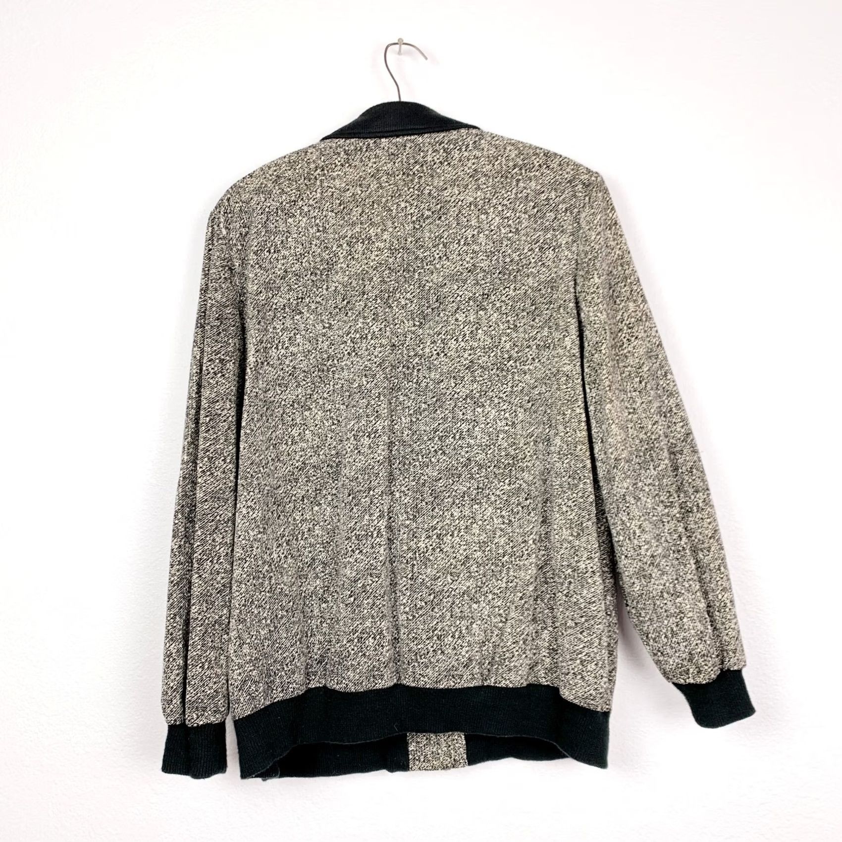 Vintage VINTAGE Country Suburbans Jacket Womens 18 Black Marled 80s Suburban Suburbans Hoodie? Size XXL / US 16-18 / IT 52-54 - 7 Thumbnail
