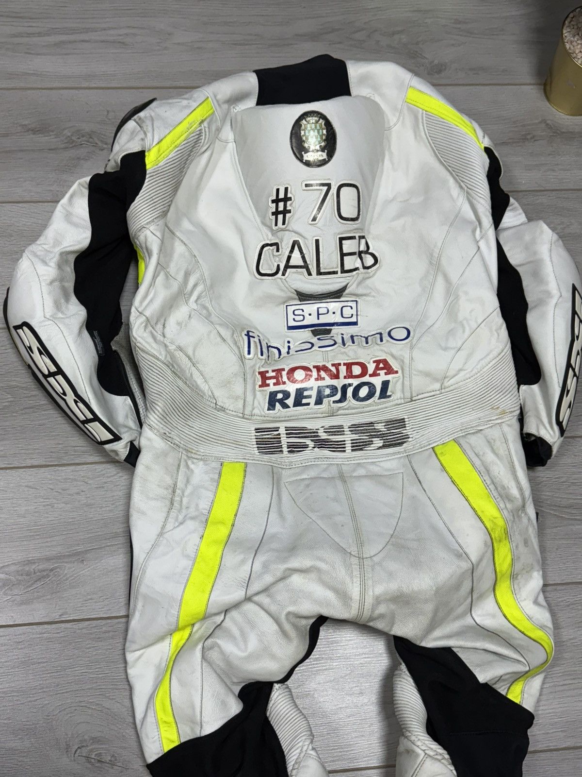 Honda IXS Custom racing leather suit – Honda Repsol livery Size US M / EU 48-50 / 2 - 2 Thumbnail