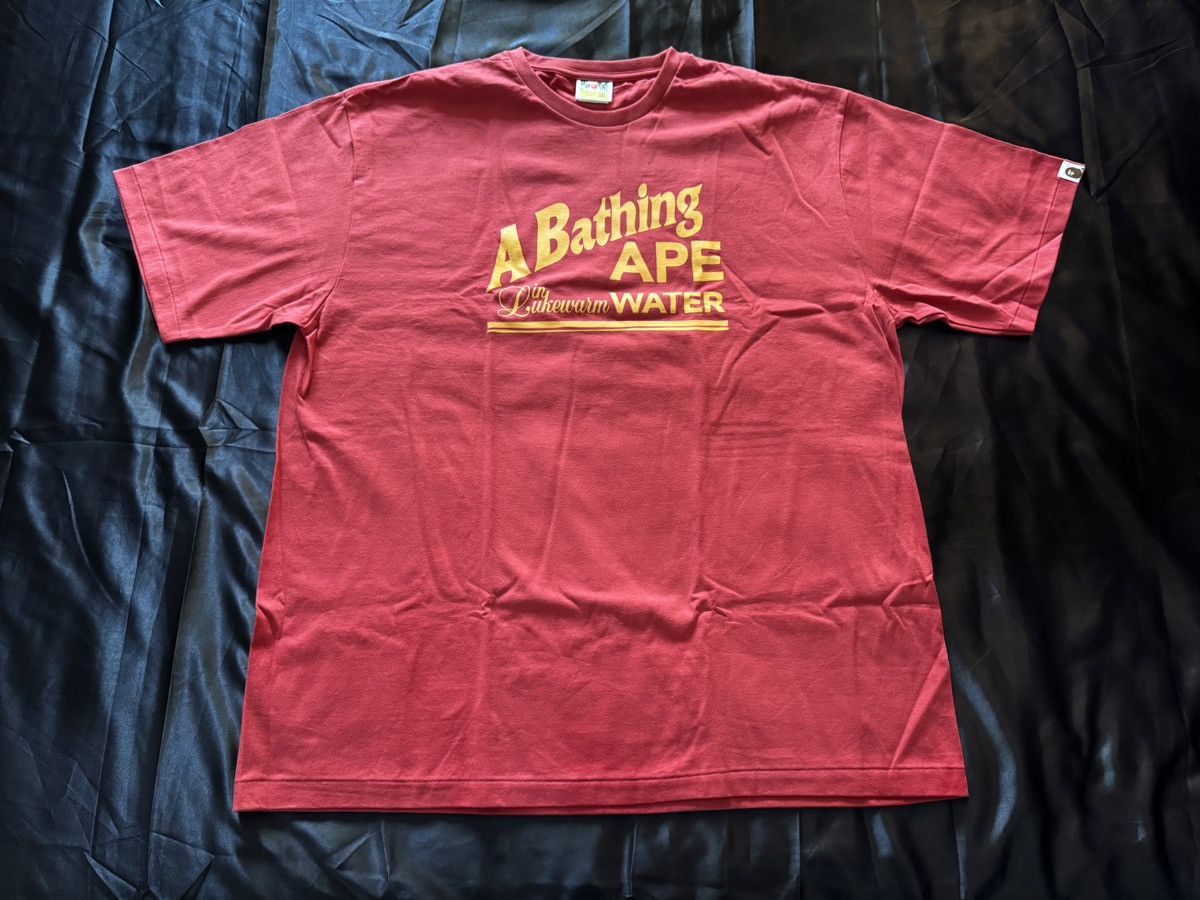 Bape 3XL A Bathing Ape In Lukewarm Water Retro Tee