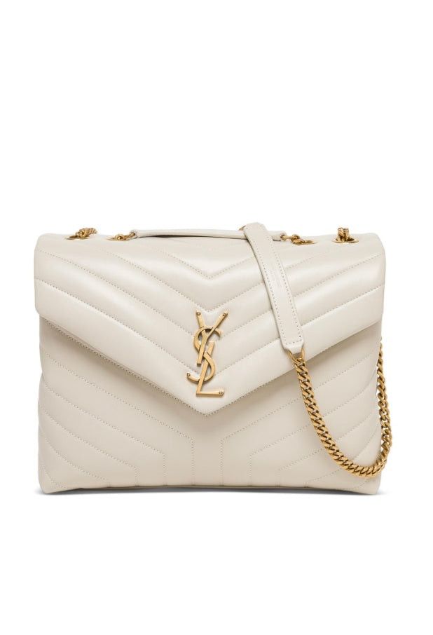 Saint Laurent Paris Saint Laurent Loulou leather crossbody bag Grailed