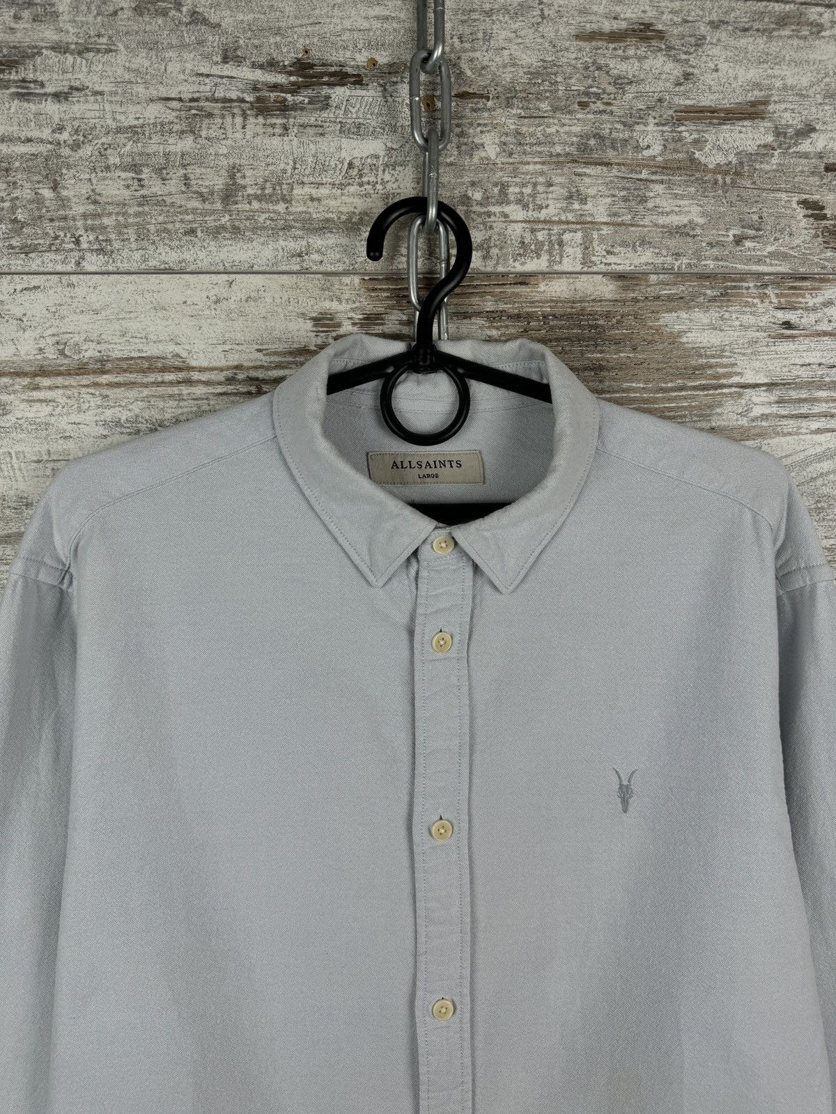 Allsaints Mens AllSaints COUNTY LS SHIRT button up crazy Hawaiian Size US L / EU 52-54 / 3 - 2 Thumbnail