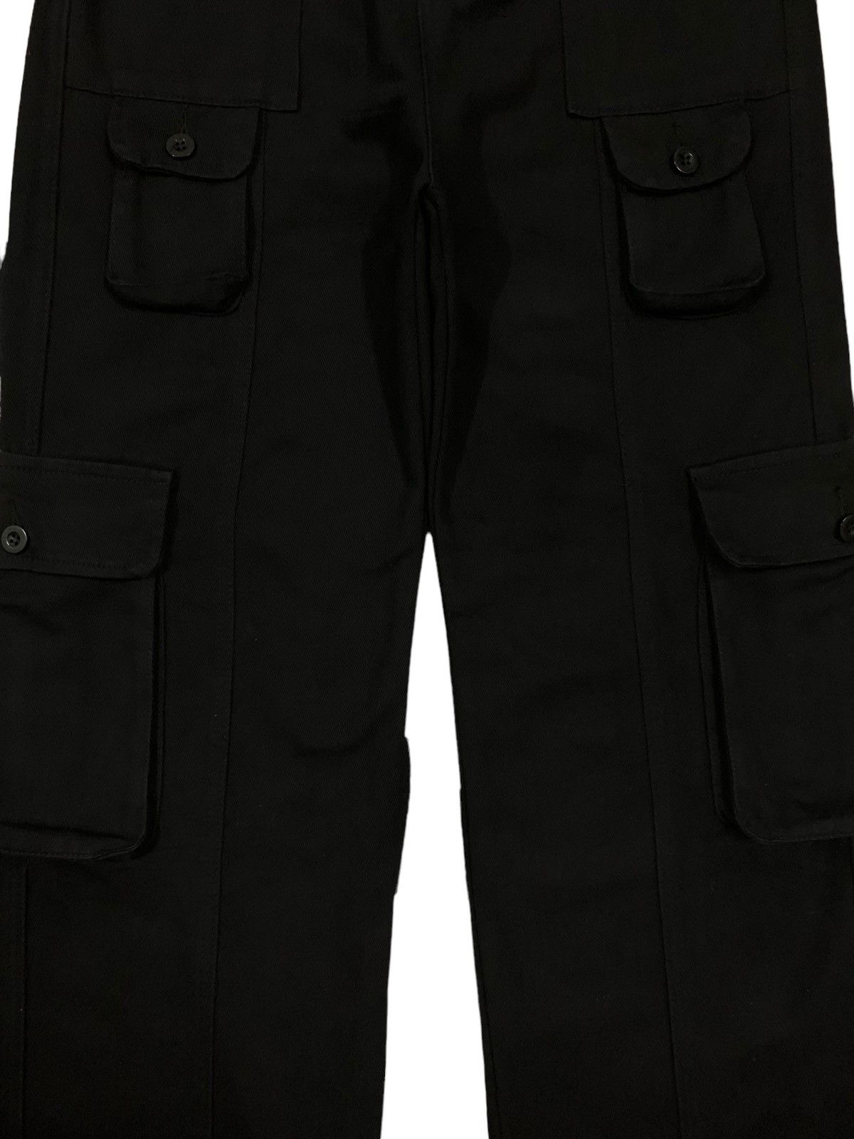 Issey Miyake Vintage Japanese Brand Baggy Multi-pockets Cargo Denim Style Size US 30 / EU 46 - 7 Thumbnail