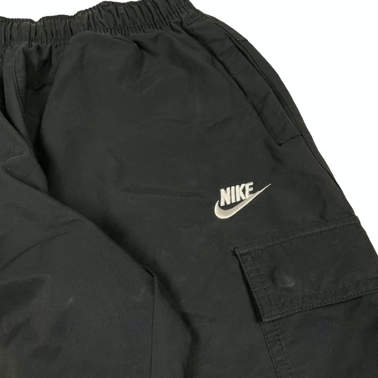 Nike Nike Sportswear Repeat Men's Black Cotton Woven Pants Small Size US 30 / EU 46 - 3 Thumbnail