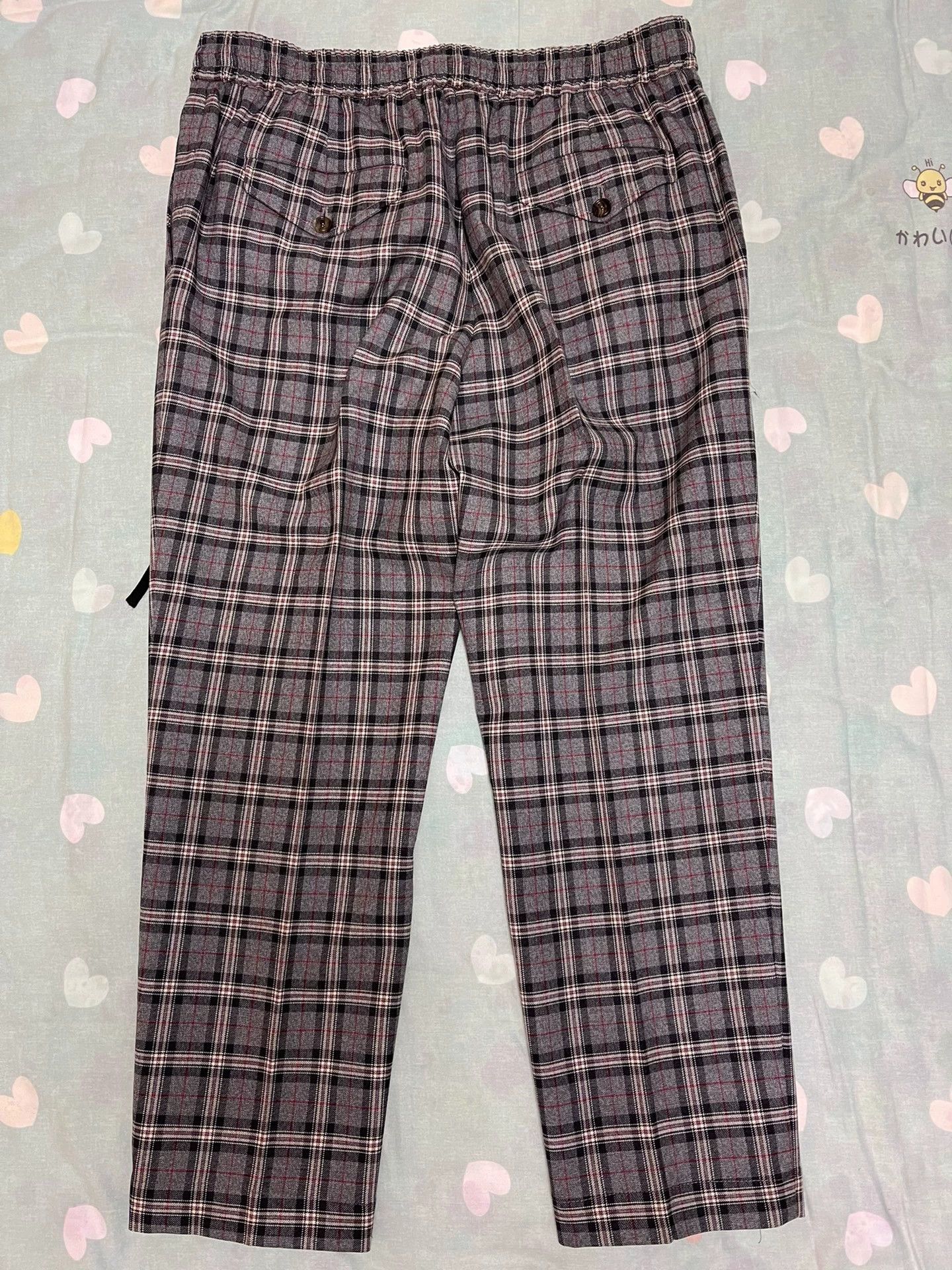 Gucci Gucci Gray Check Trousers Men's 48 9/10 Size US 32 / EU 48 - 3 Thumbnail