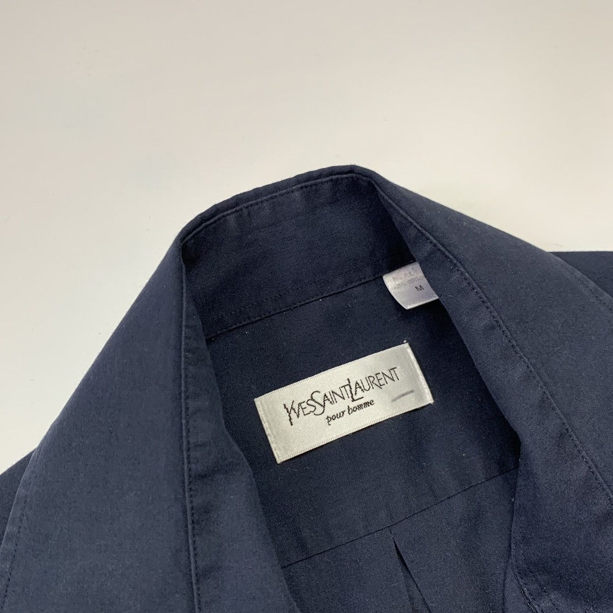 Yves Saint Laurent Vintage Summer YSL Pour Homme Yves Saint Laurent Shirt Logo Size US M / EU 48-50 / 2 - 6 Thumbnail