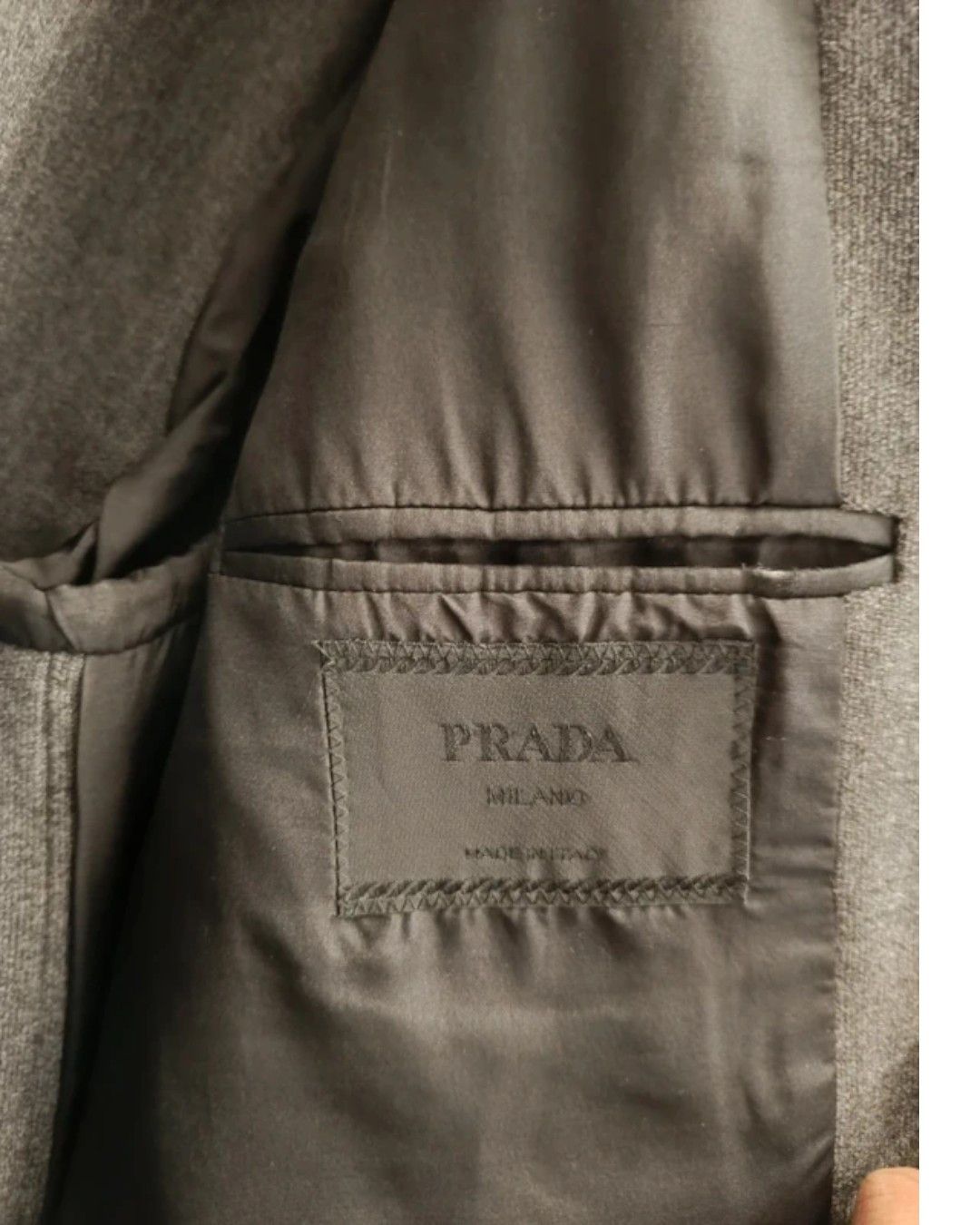 Prada F/W 1998 RUNWAY 3 BUTTON WOOL JACKET Size US M / EU 48-50 / 2 - 5 Thumbnail