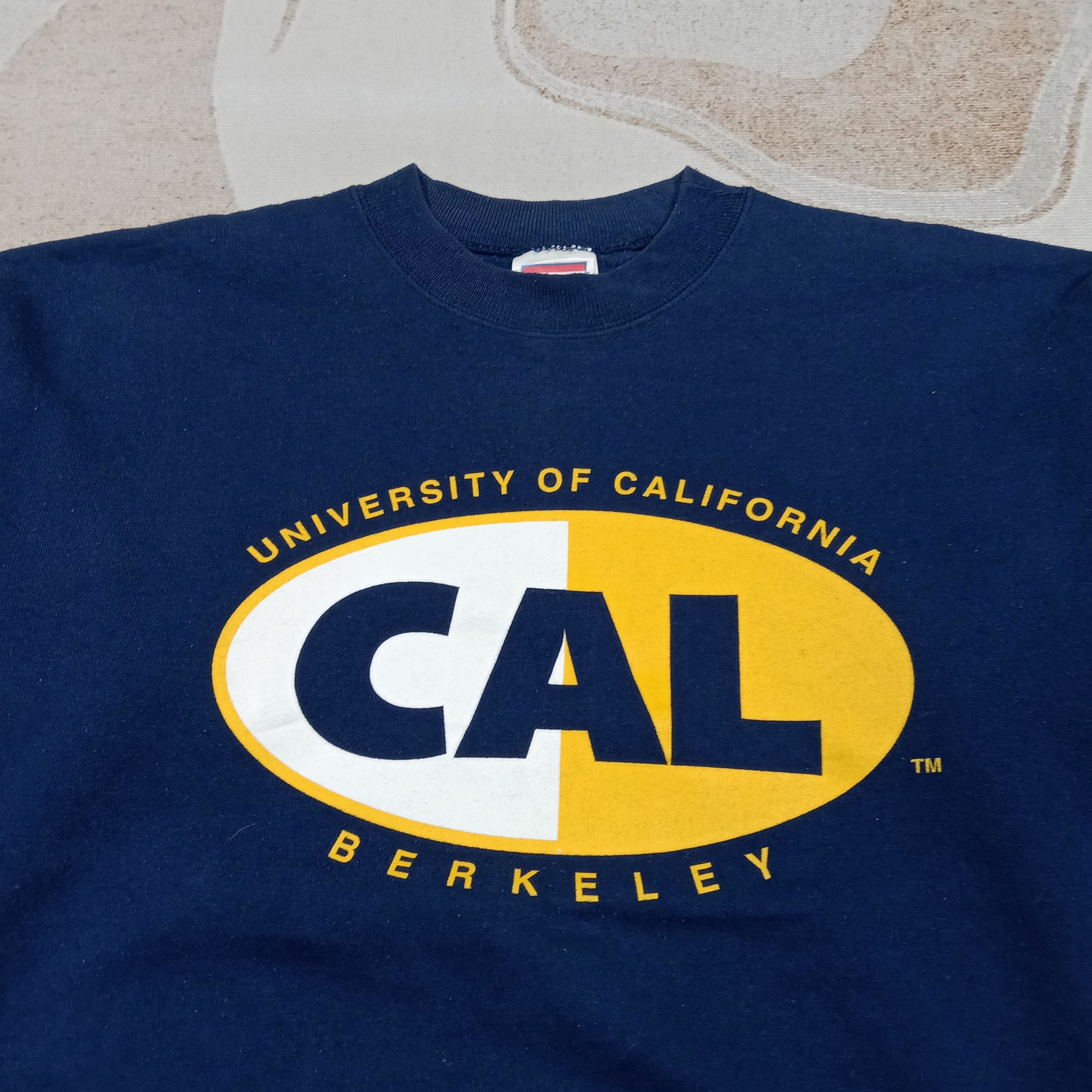 Vintage University of California Berkeley 90's Sweatshirt C283N10 Size US M / EU 48-50 / 2 - 2 Thumbnail