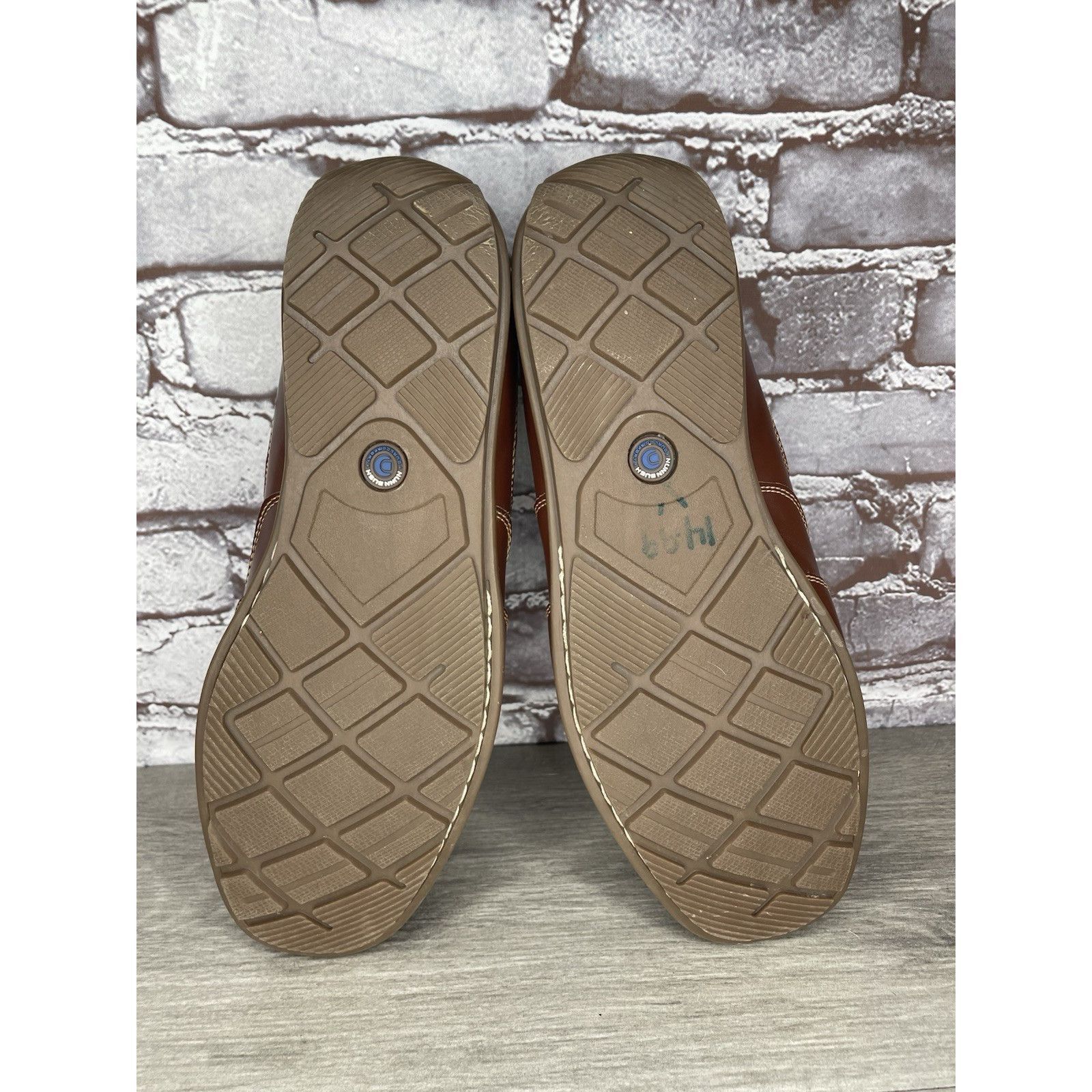 Nunn Bush Nunn Bush Dual Comfort Brown Faux Leather Driving Loafers Sh Size US 10 / EU 43 - 22 Thumbnail