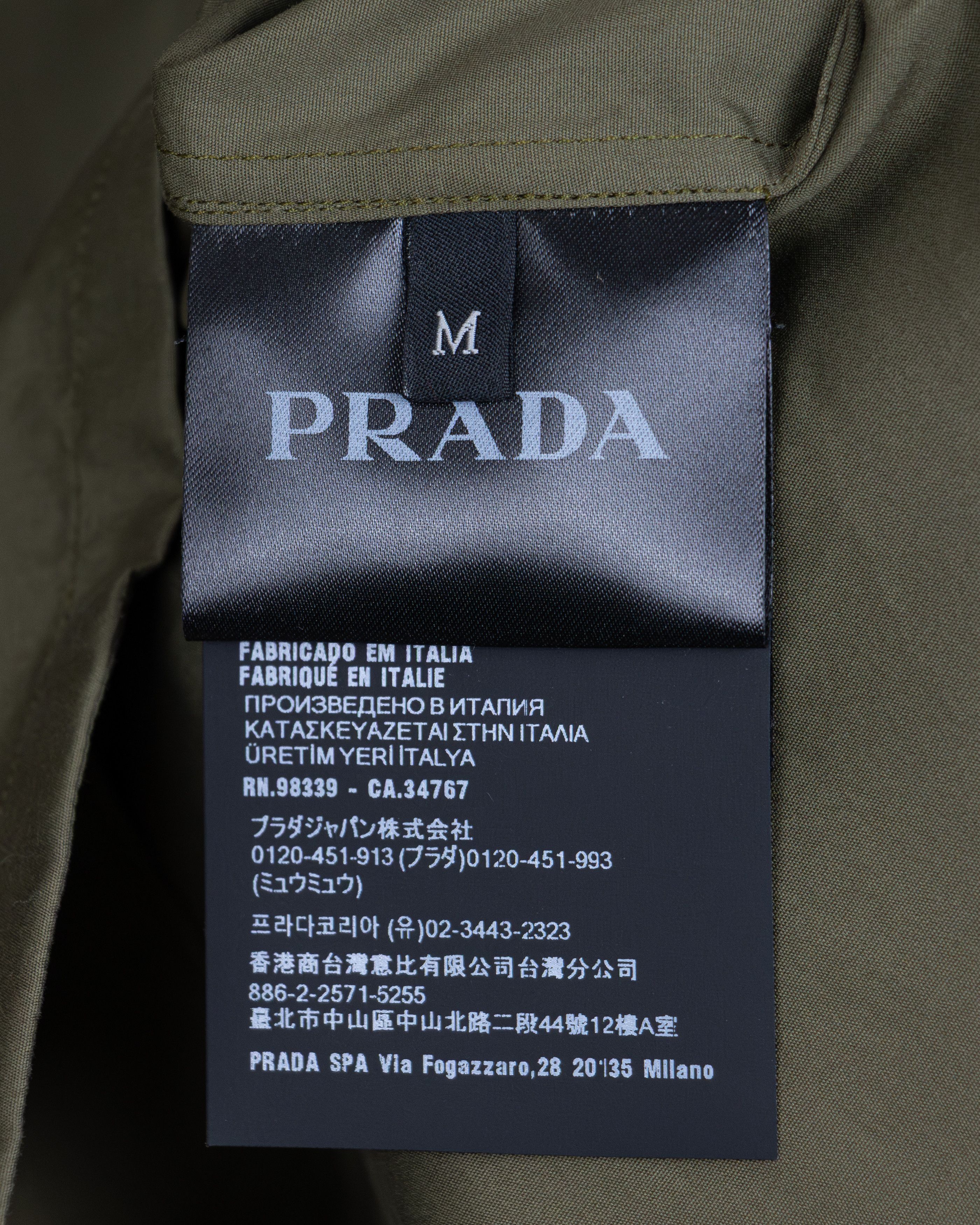Prada Prada Oversized Bowling Shirt Size US M / EU 48-50 / 2 - 12 Thumbnail