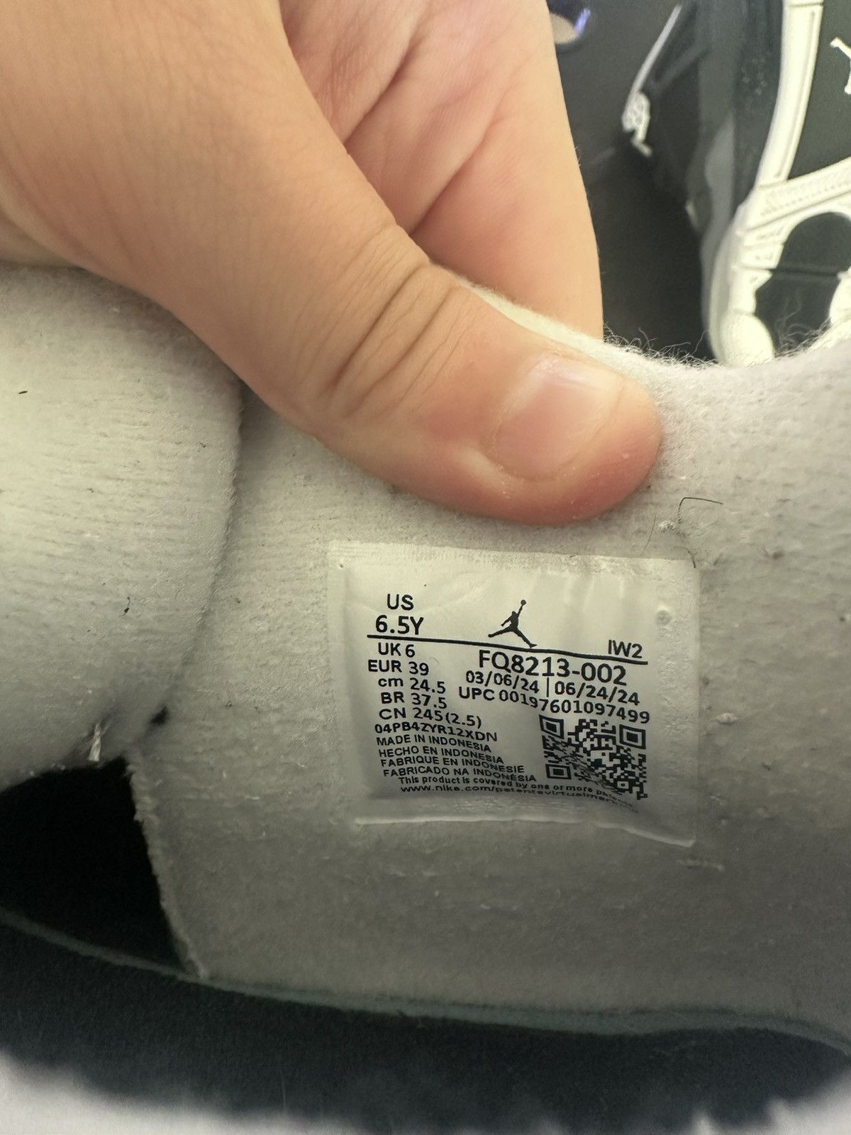 Jordan Brand Jordan 4 fear Size US 6.5 / EU 39-40 - 6 Thumbnail