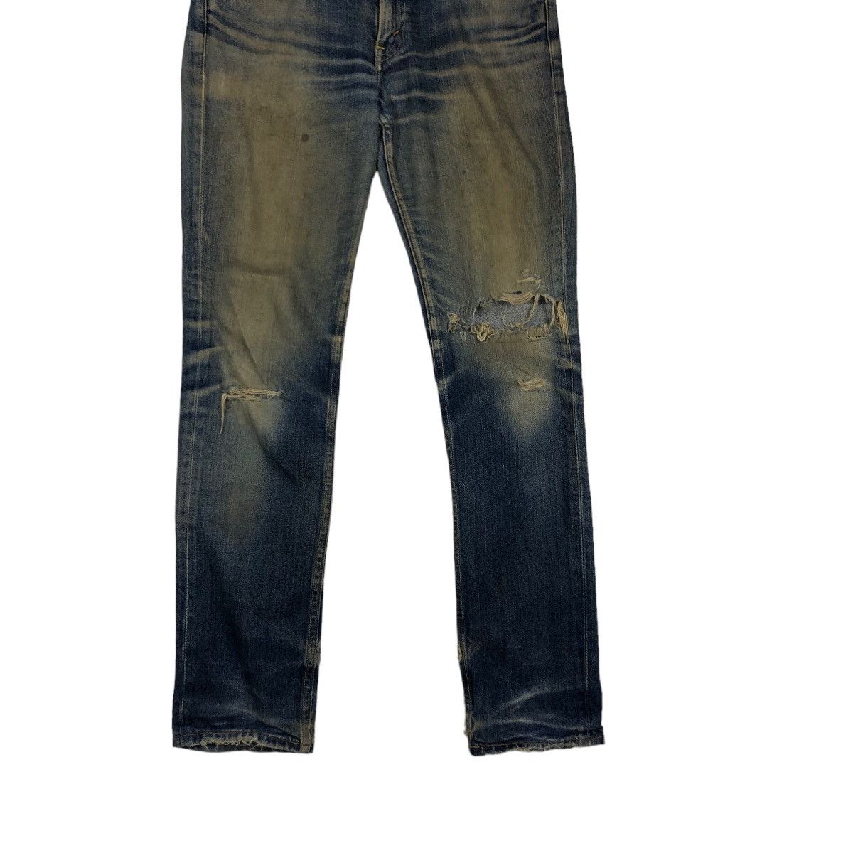 Levi's Vintage Clothing 🔥Rare Distressed Denim Jeans Levi’s Size US 32 / EU 48 - 5 Thumbnail
