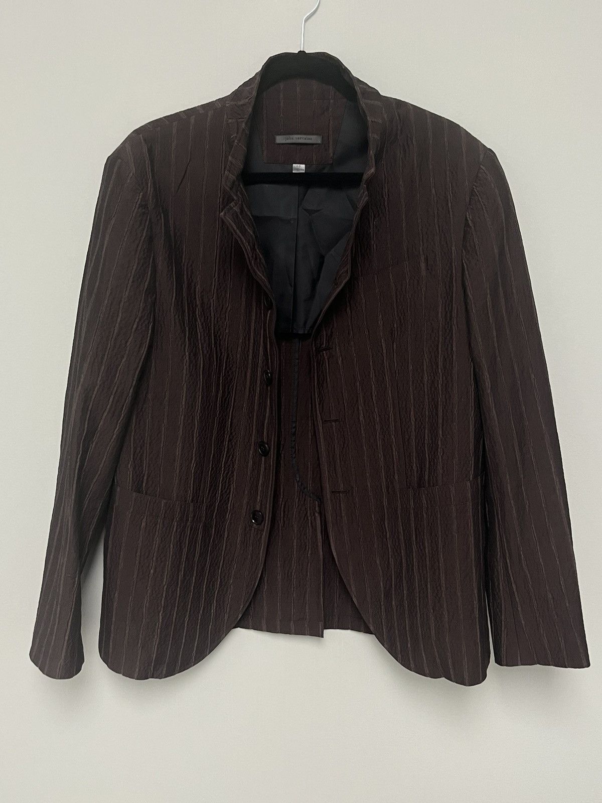 John Varvatos Upson wire collar jacket. 50 Size US M / EU 48-50 / 2 - 7 Thumbnail