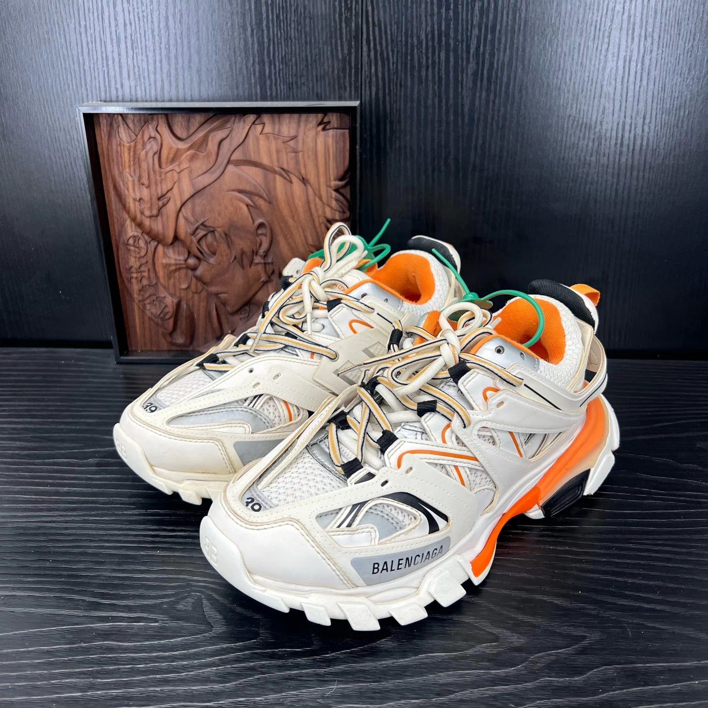 Balenciaga Balenciaga Track White Orange 39 New Box 1999 CH24403 Size US 6 / EU 39 - 1 Thumbnail