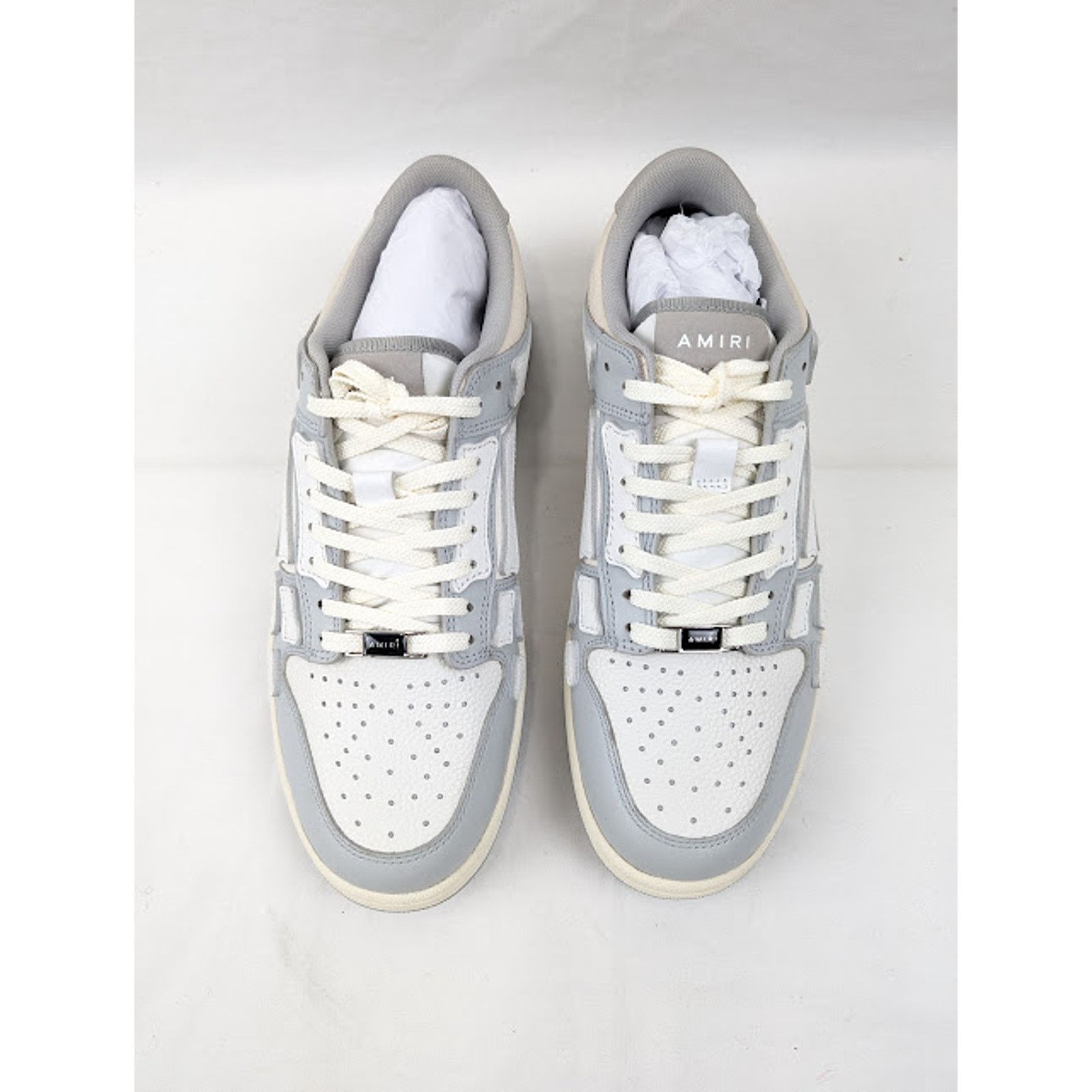 Amiri o1rshd1 Skelton Low-Top Sneakers in Grey Size US 11 / EU 44 - 14 Thumbnail