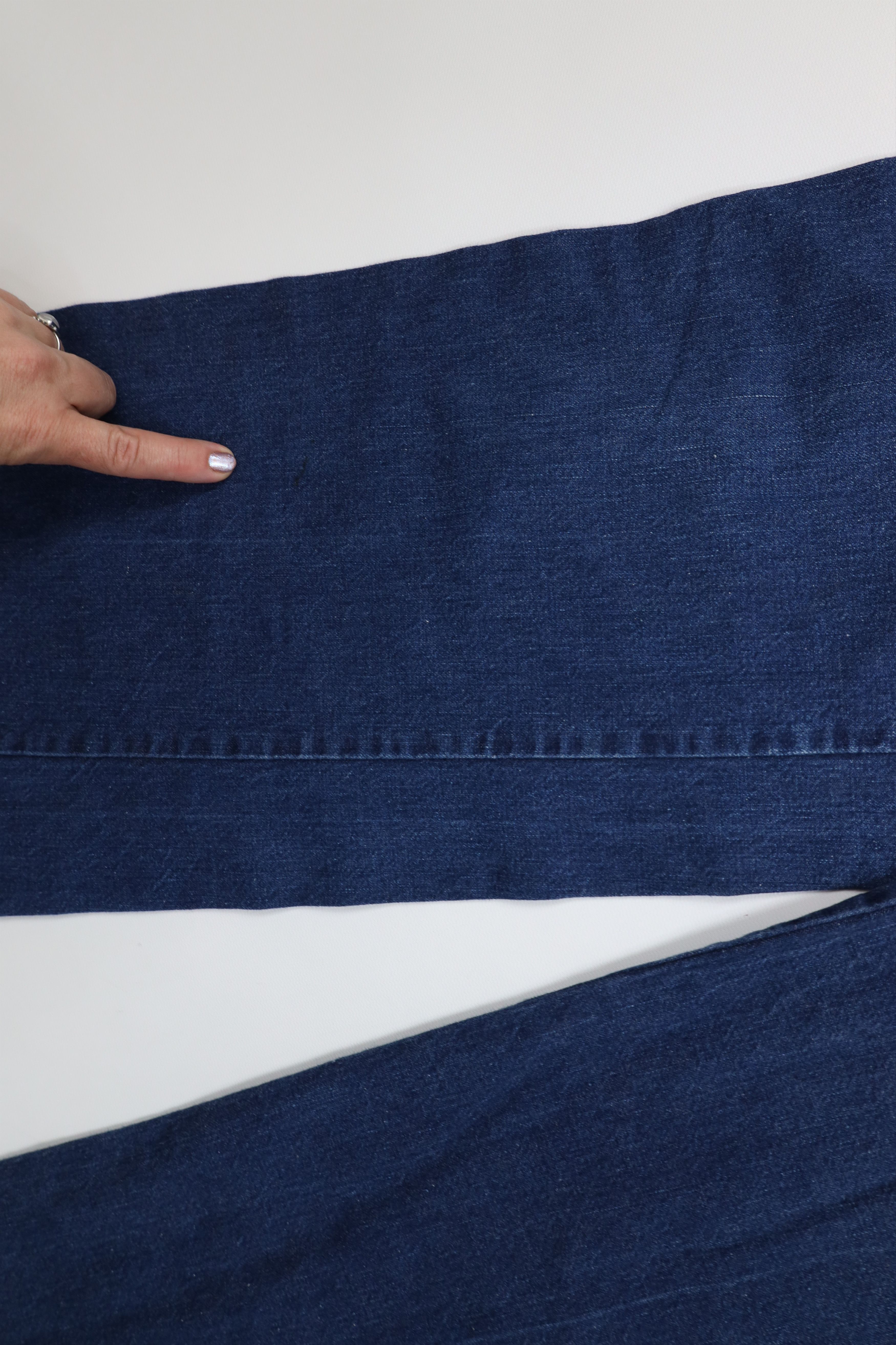 Vintage Vintage 70s Streetwear Utility Wide Leg Bell Bottoms Jeans Size 27" / US 4 / IT 40 - 6 Thumbnail