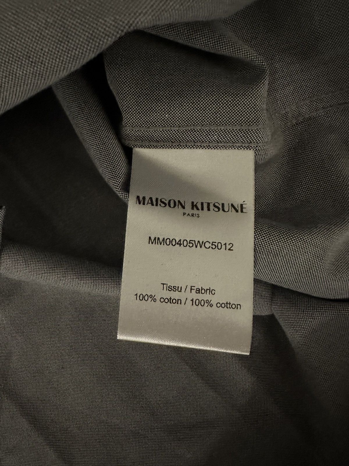 Maison Kitsune Contour Fox Head shirt Size US M / EU 48-50 / 2 - 4 Thumbnail