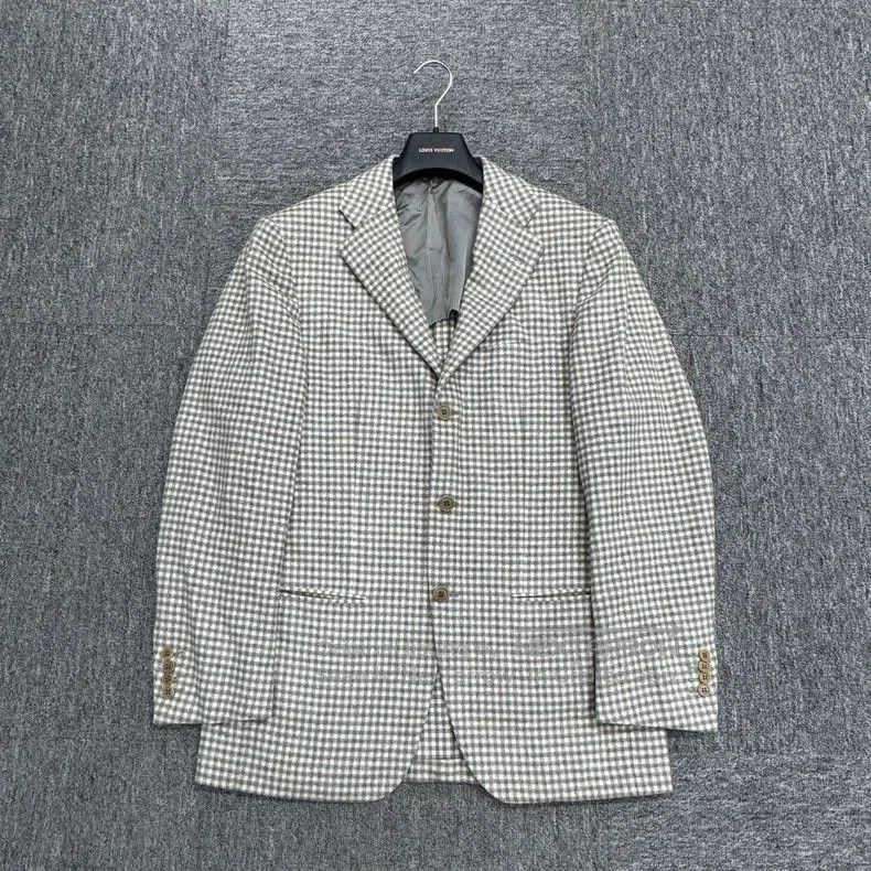 Ermenegildo Zegna Kiton Pure Wool Checkered Blazer. Size US M / EU 48-50 / 2 - 1 Thumbnail