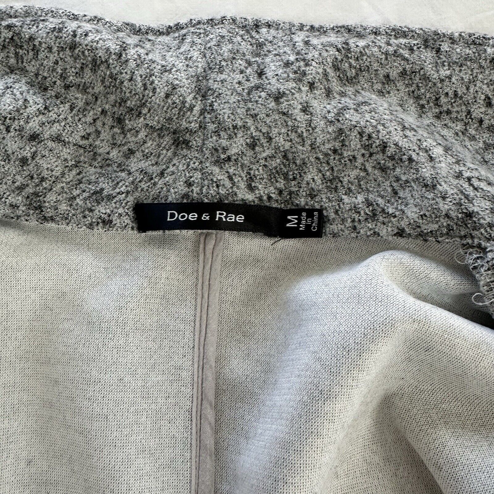 Other Doe & Rae Grey Belted Knit Cardigan Open Front Size US M Size M / US 6-8 / IT 42-44 - 12 Thumbnail