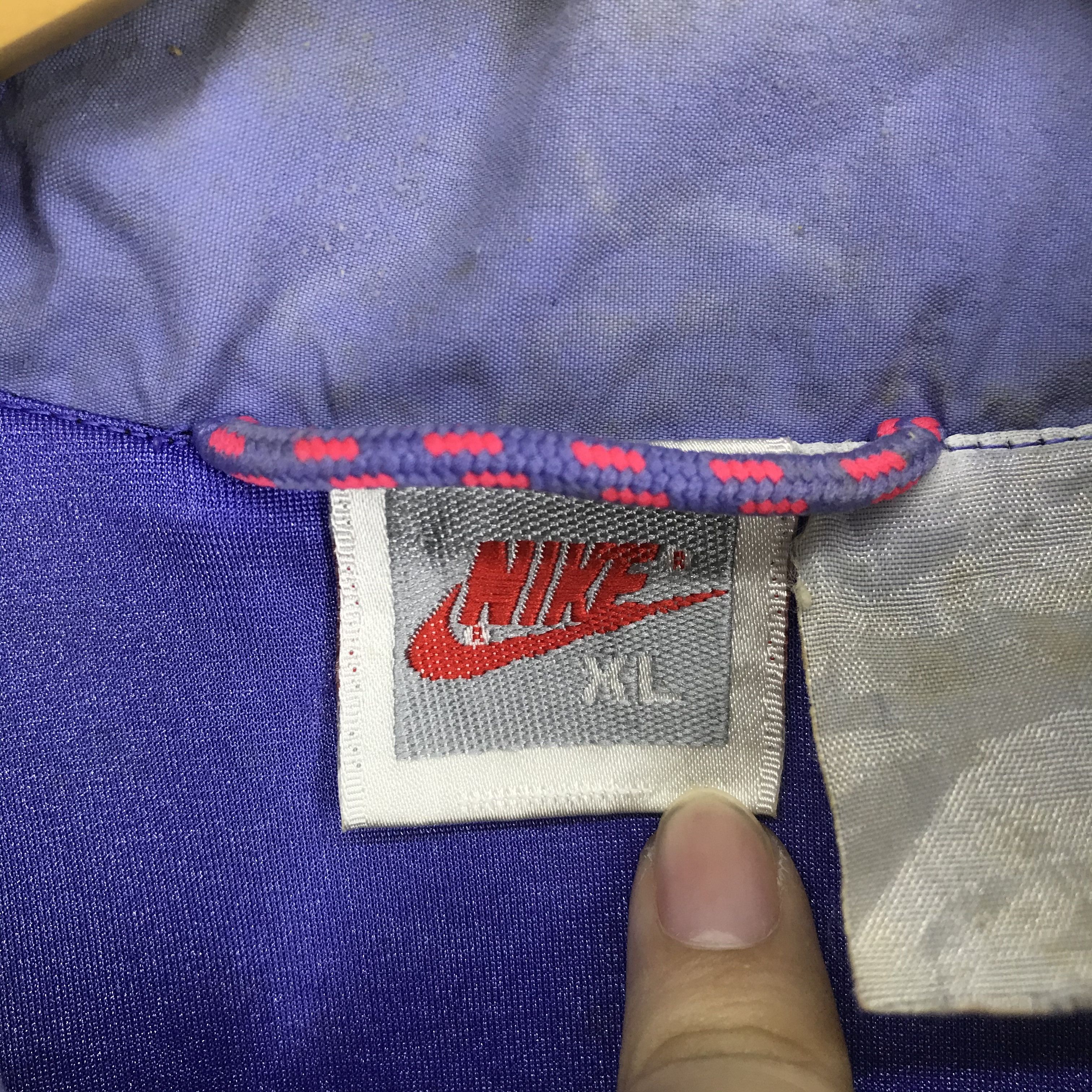 Nike 90s Vintage NIKE Grey Label Zipper Jacket #2422-84 Size US XL / EU 56 / 4 - 6 Thumbnail