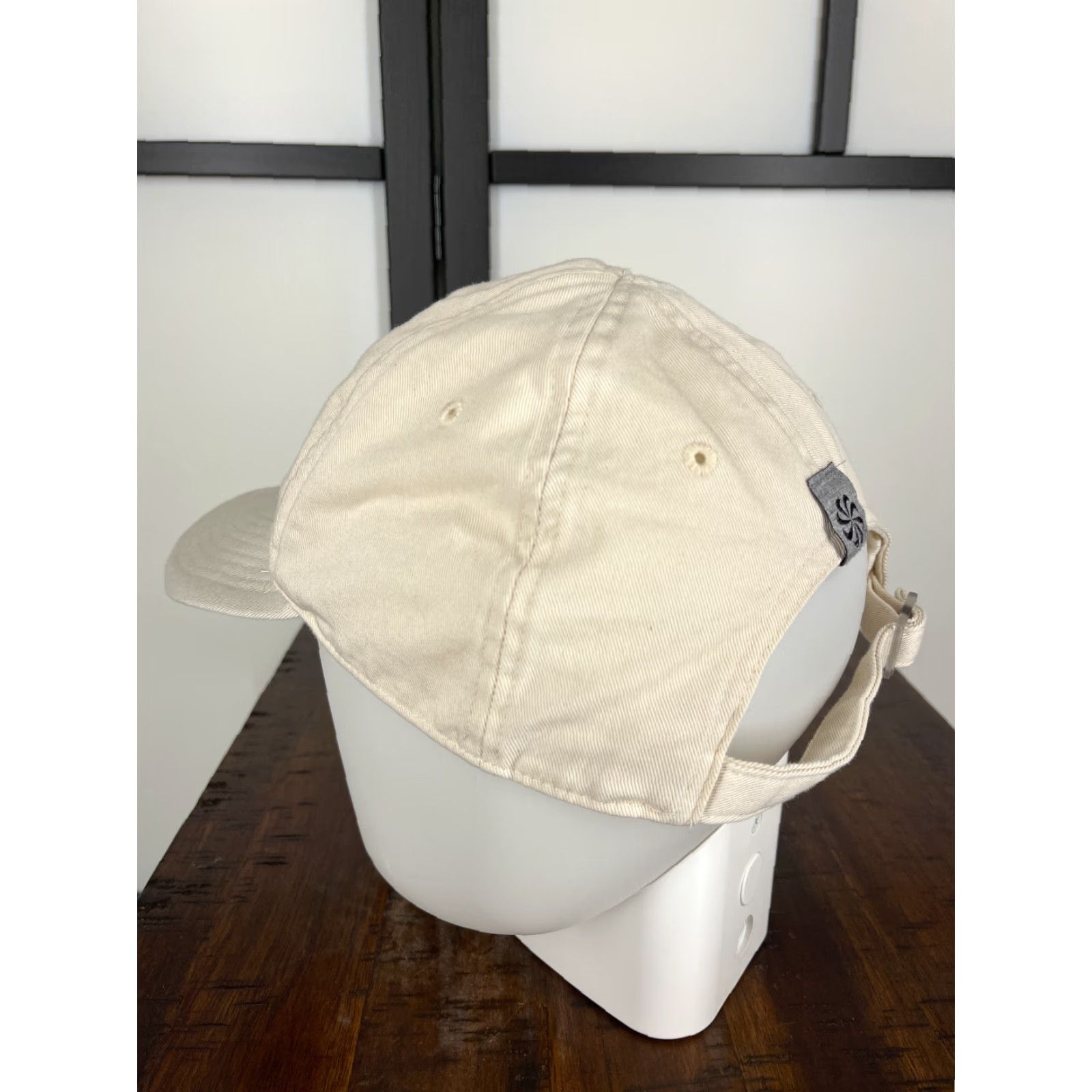Nike Nike Hat Cap One Size Beige Heritage86 Swoosh Cotton Twill Adjustable Baseball Cap Mens Sports Accessories 90s Size ONE SIZE - 5 Thumbnail
