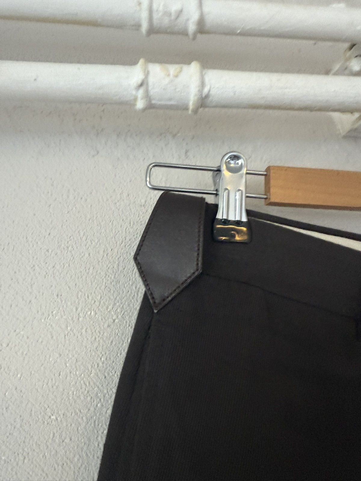 Hermes Brown Cotton-Cashmere Trousers Size US 32 / EU 48 - 6 Thumbnail