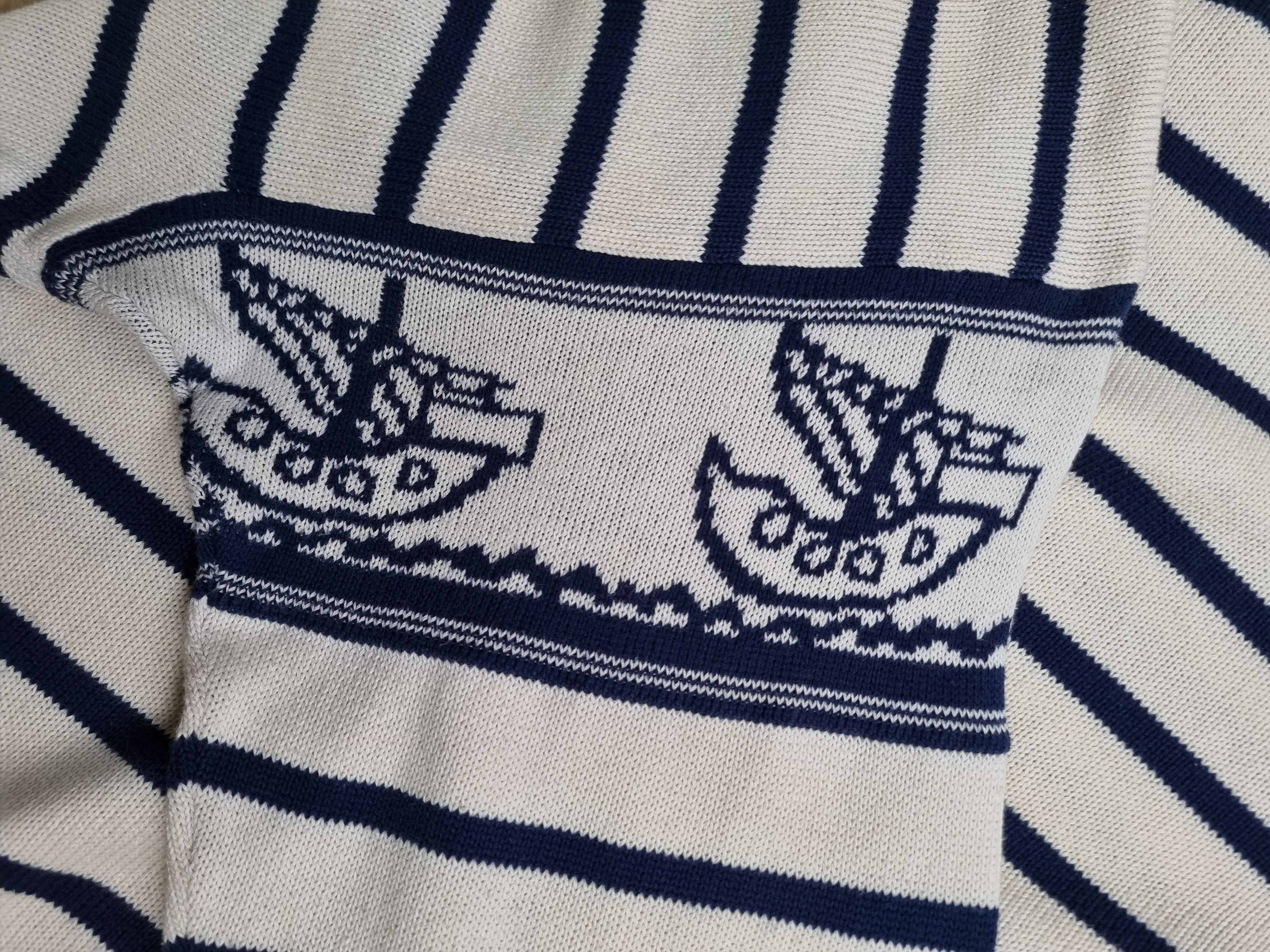 Iceberg × Jean Charles De Castelbajac Striped Castelbajac pour Iceberg Knitted Sweater Size US L / EU 52-54 / 3 - 14 Thumbnail