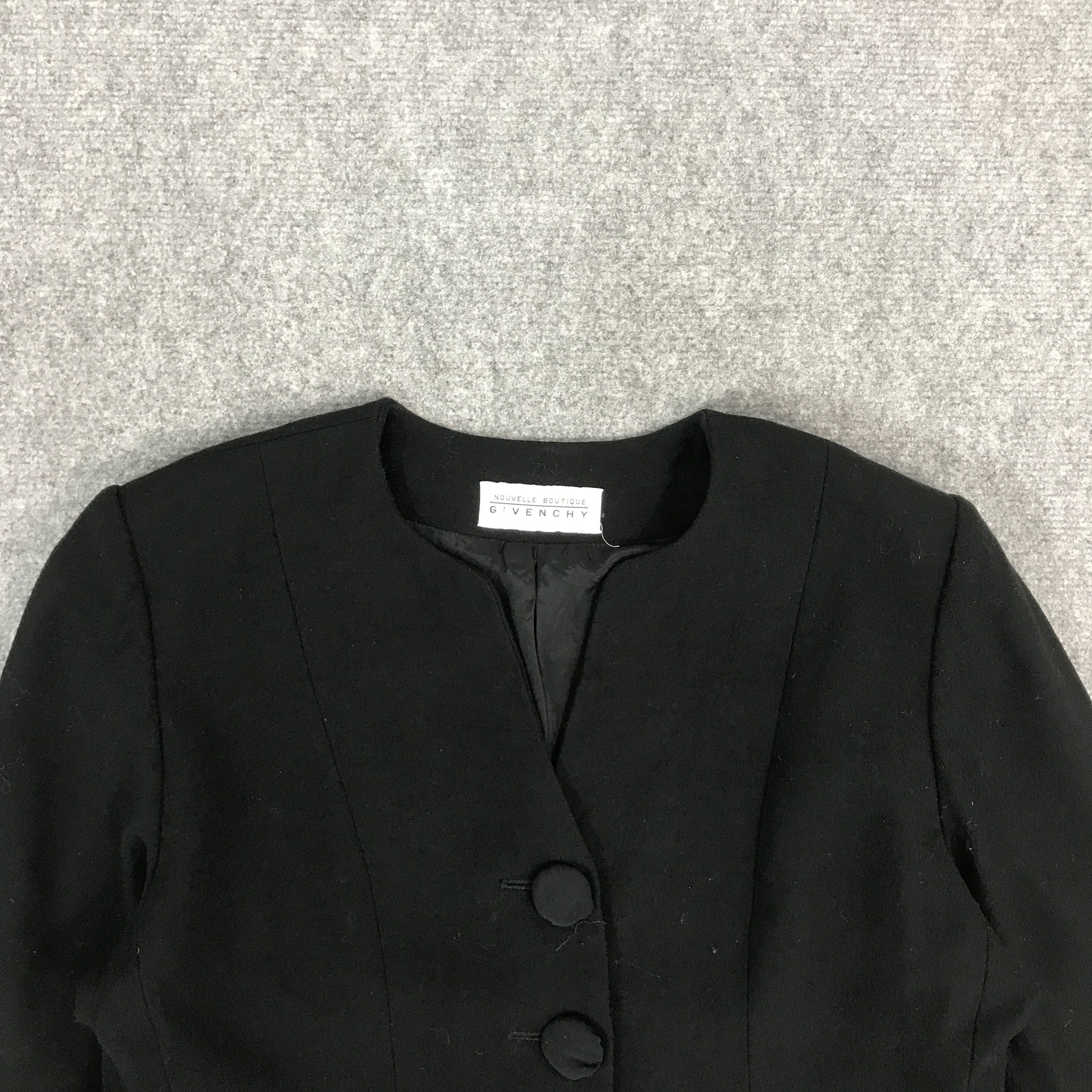 Givenchy × Japanese Brand NOUVELLE BOUTIQUE GIVENCHY WOOL BUTTON JACKET Size M / US 6-8 / IT 42-44 - 3 Thumbnail