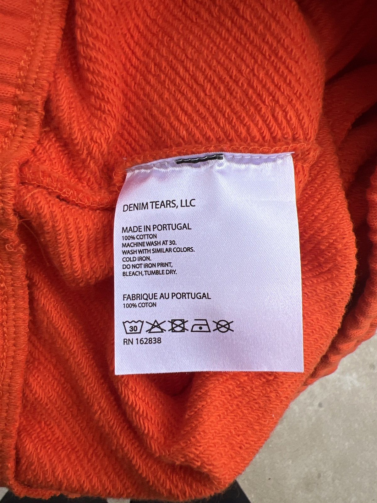 DENIM TEARS Denim Tears Sweatpants Orange Size US 40 / EU 56 - 5 Thumbnail