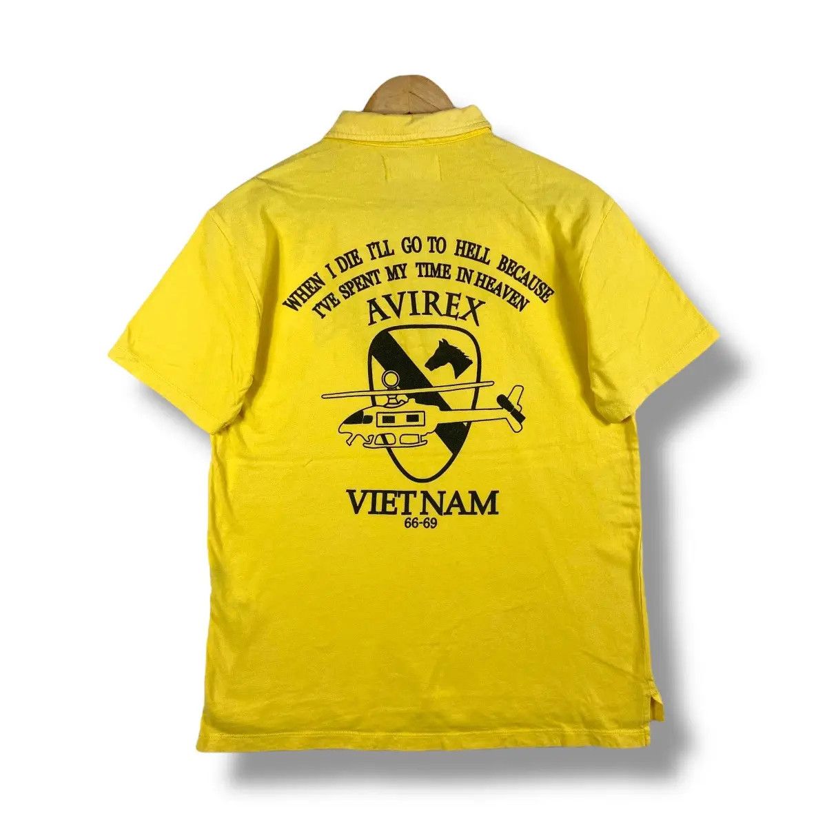 Avirex Vintage 00's AVIREX Vietnam 66-69 Polo Shirt Large Size Size US L / EU 52-54 / 3 - 1 Thumbnail