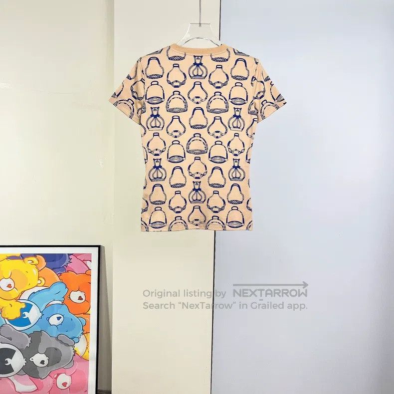 Hermes Hermes Short-sleeve T-shirt Size XXS / US 00 / IT 34 - 3 Thumbnail