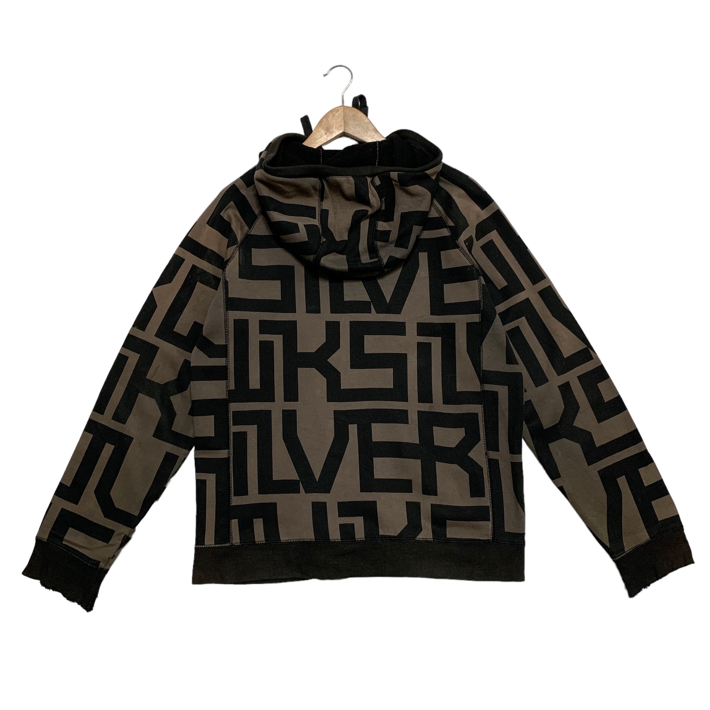 Quiksilver Quiksilver Monogram Fullprint Hooded Zipper Jacket Size US M / EU 48-50 / 2 - 2 Thumbnail