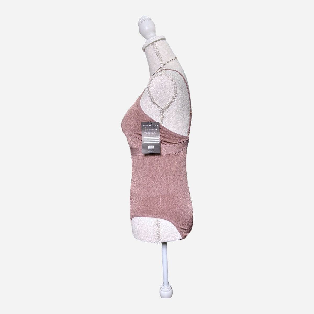 Bcbgmaxazria BCBGMAXAZRIA Women’s Twilight Mauve Shape-wear Bodysuit Sz L Size ONE SIZE - 9 Thumbnail