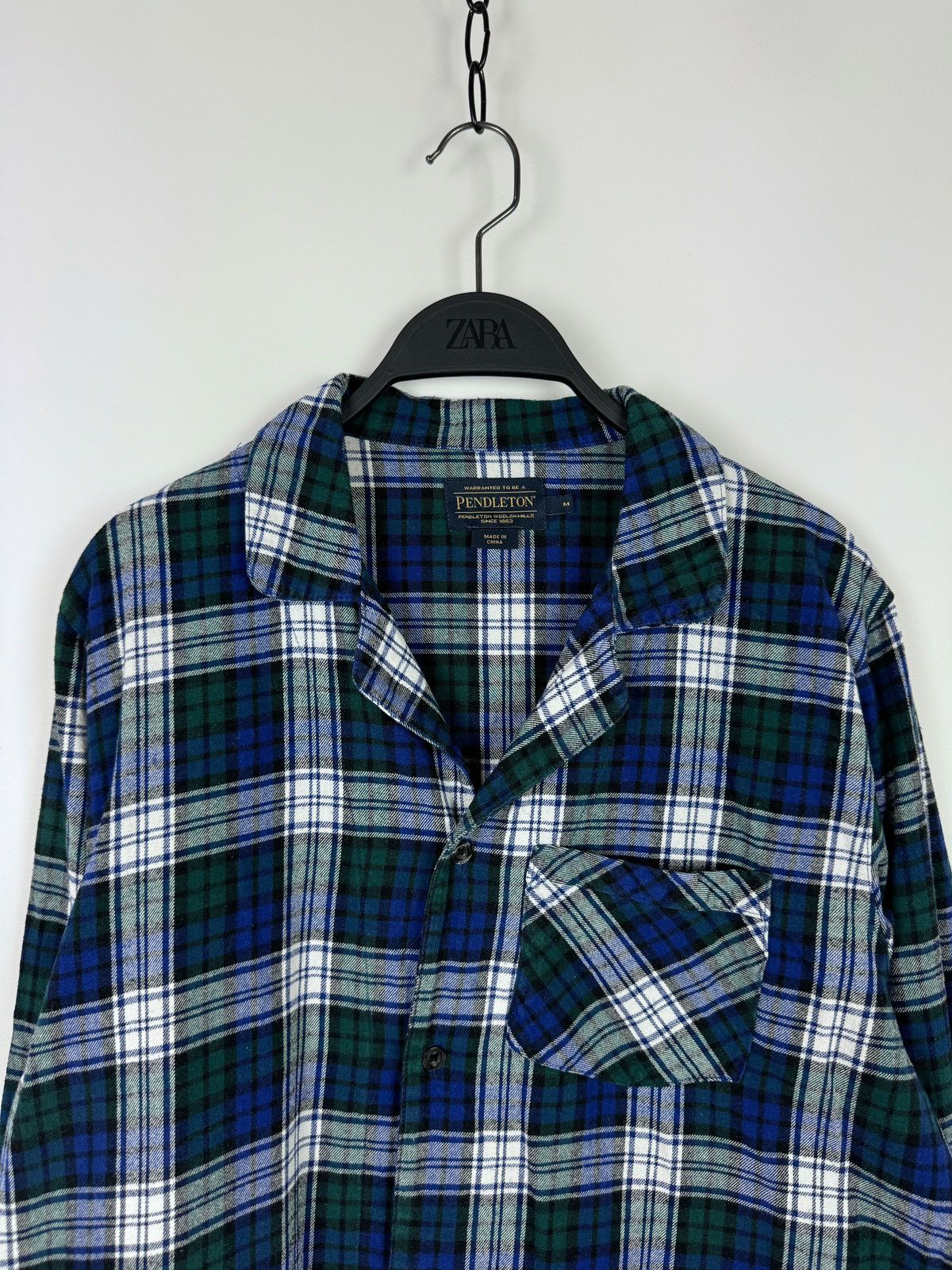 Pendleton Pendleton Sleepwear Top Check Shirt Size US M / EU 48-50 / 2 - 2 Thumbnail