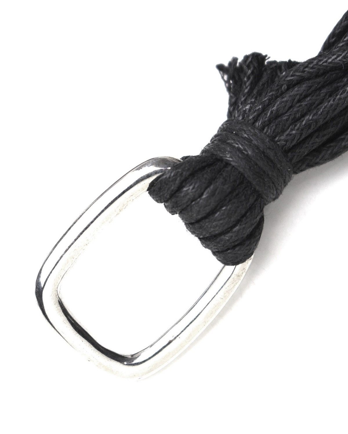 Hysteric Glamour 2000S JAPANESE MADE MULTI-STRAND BLACK CORD METAL BRACELET Size ONE SIZE - 5 Thumbnail