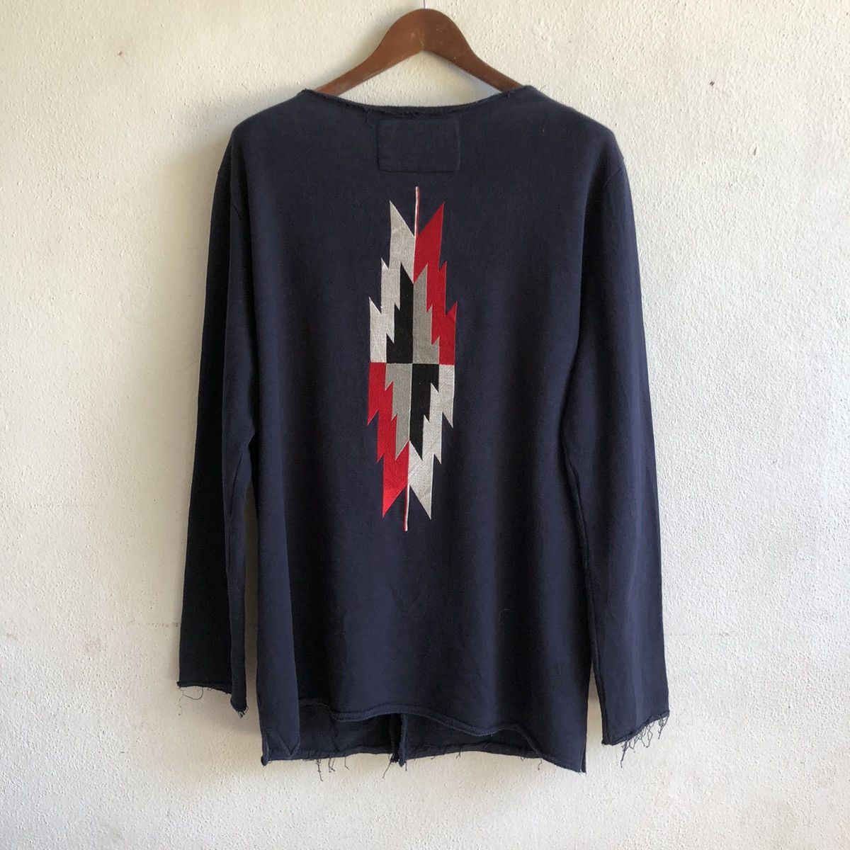Japanese Brand NAVAJO CHIMAYO embroidered cardigans Size US L / EU 52-54 / 3 - 3 Thumbnail