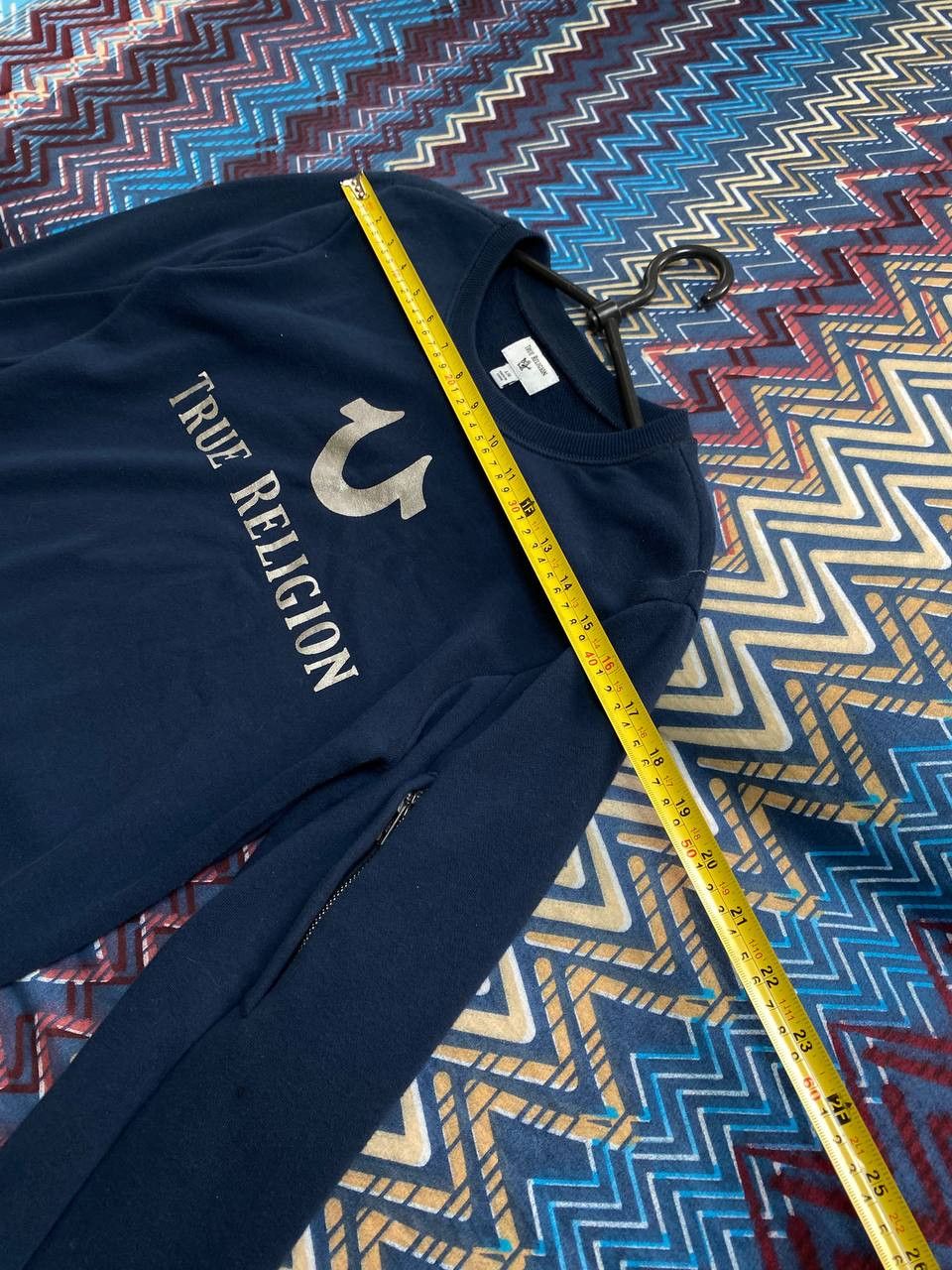 True Religion Y2K streetwear Vintage Sweaters True Religion big logo Size US L / EU 52-54 / 3 - 13 Thumbnail