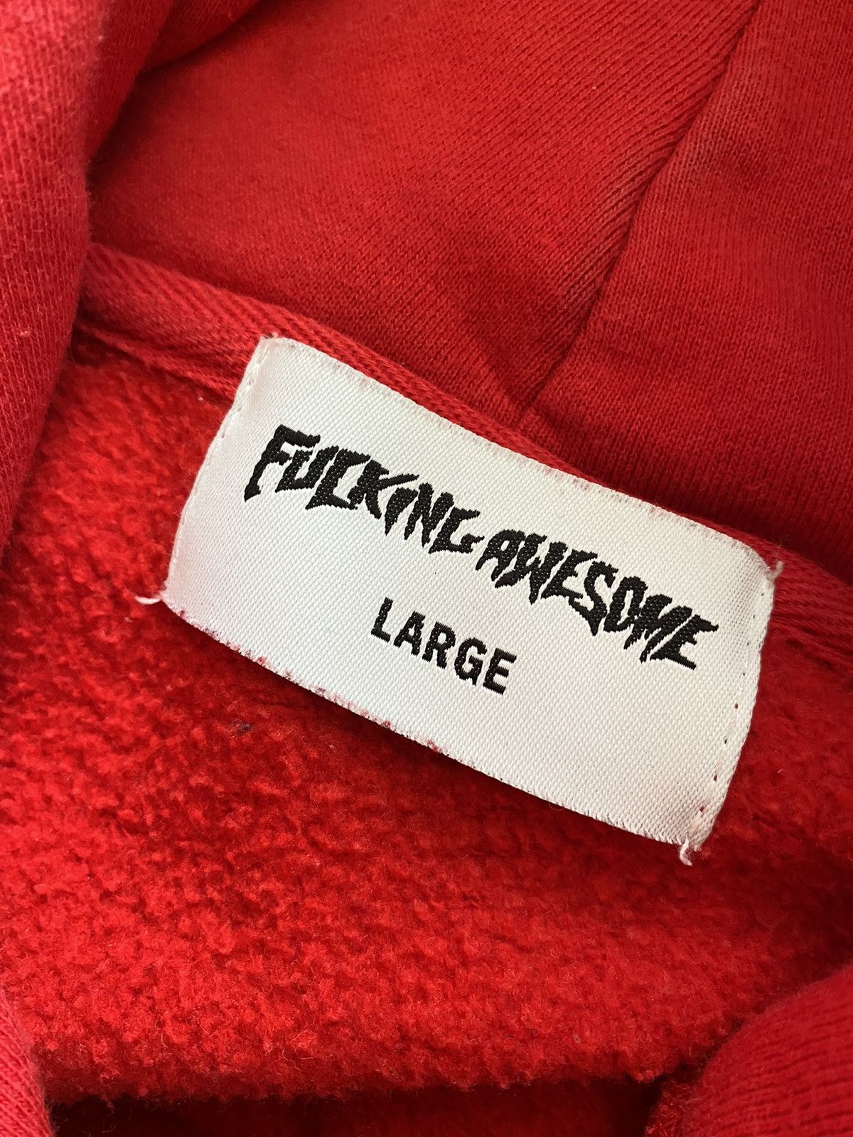 Fucking Awesome Fucking Awesome NAK Mother Africa boxy Hoodie red Size US L / EU 52-54 / 3 - 3 Thumbnail